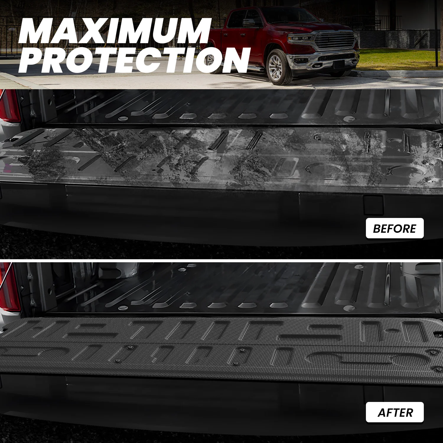 Fit for 2021-2026 Ford F-150 & 2022-2026 Ford F-150 Lightning Tailgate Cover - Image 5