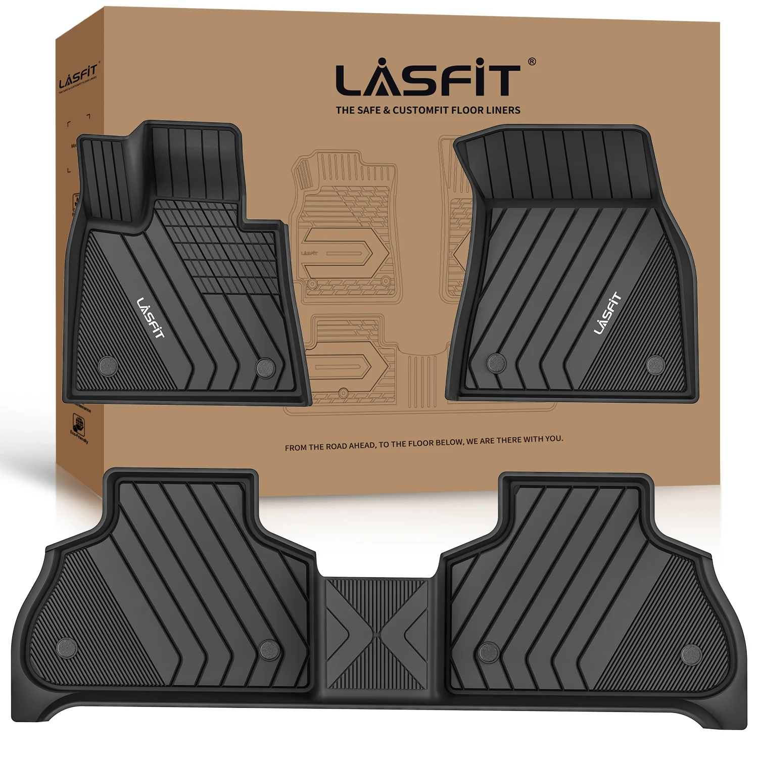 Fit for 2020-2026 BMW X6 Floor Mats - Image 11