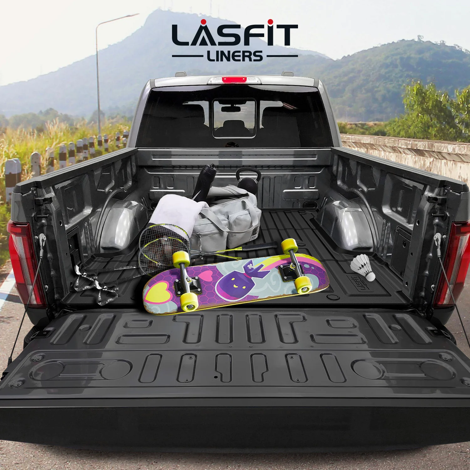 Fit for 2024-2026 Ford F-150 & Ford F-150 Lightning Truck Bed Mat or Tailgate Mat, Not Fit Drop-in liners - Image 7