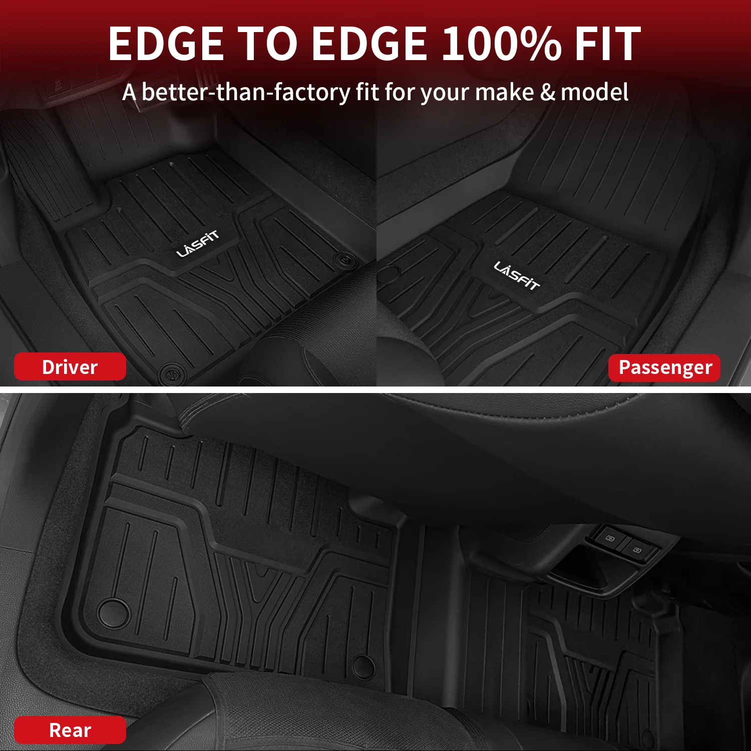 Fit for 2023-2026 Honda Pilot Custom TPE Floor Mats or Seatback & Cargo Mats - Image 2