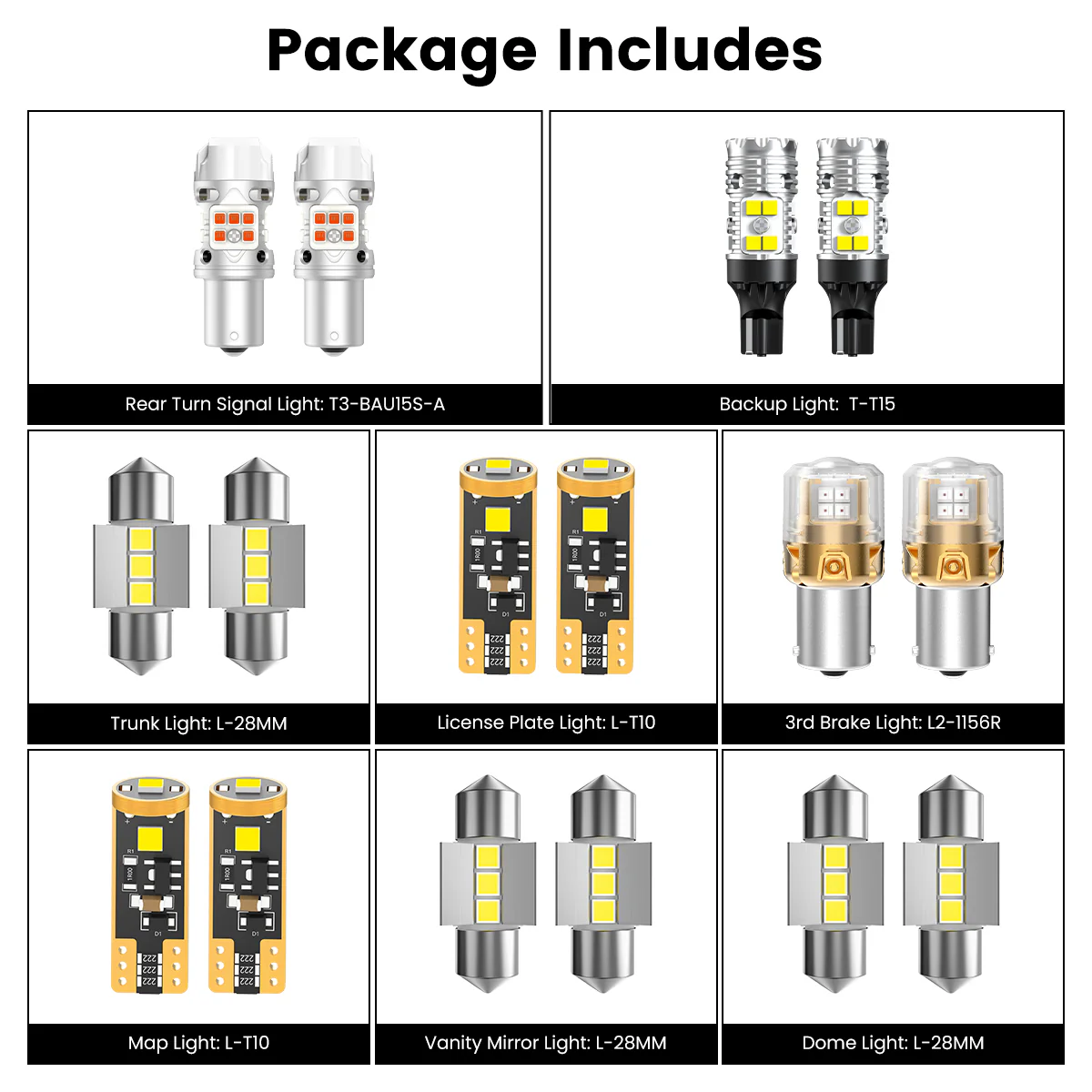 Fit for 2024-2026 Hyundai Elantra LED Exterior Interior Lights Upgrade | Tested and Verified - Image 4