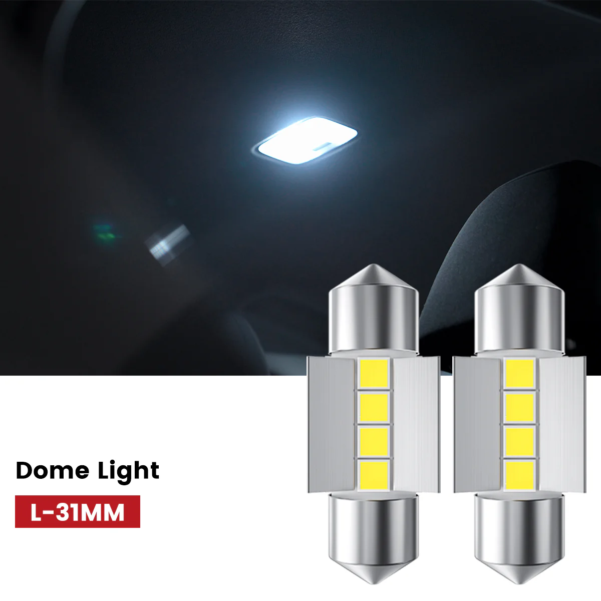 Fit for 2024-2025 Hyundai Kona LED Bulbs Upgrade | Tested and Verified - Image 24