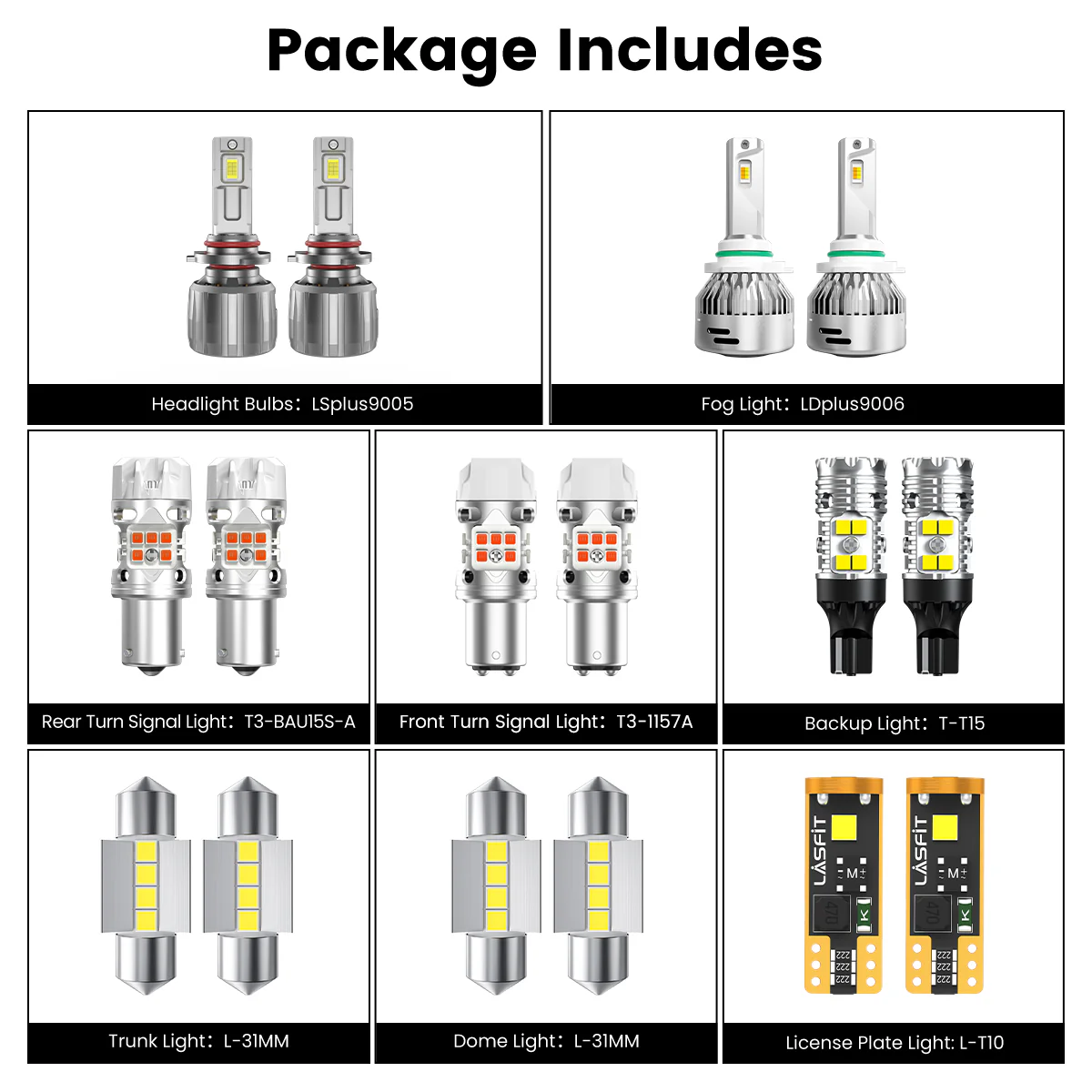 Fit for 2024-2026 Kia Seltos The Brightest LED Bulbs Upgrade | Tested and Verified - Image 5
