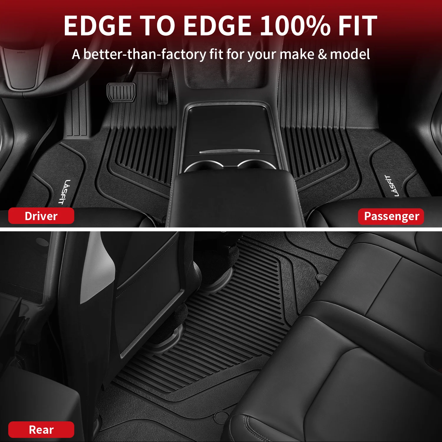 Fit for 2024-2026 Tesla Model 3 Highland Frunk or 1st Row & 2nd Row or Trunk Well or Cargo Mat - Image 21