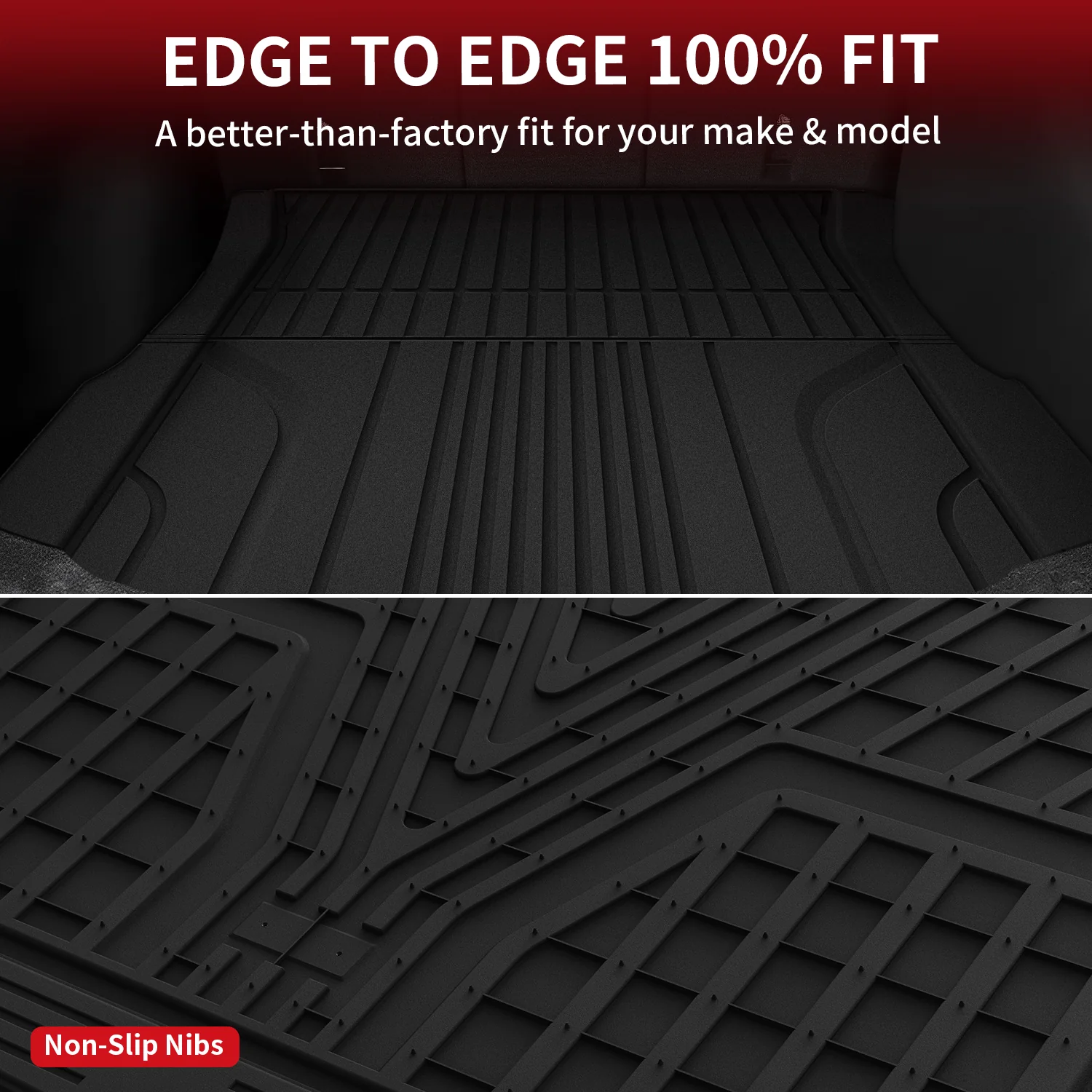 Fit for 2024-2026 Tesla Model 3 Highland Frunk or 1st Row & 2nd Row or Trunk Well or Cargo Mat - Image 3