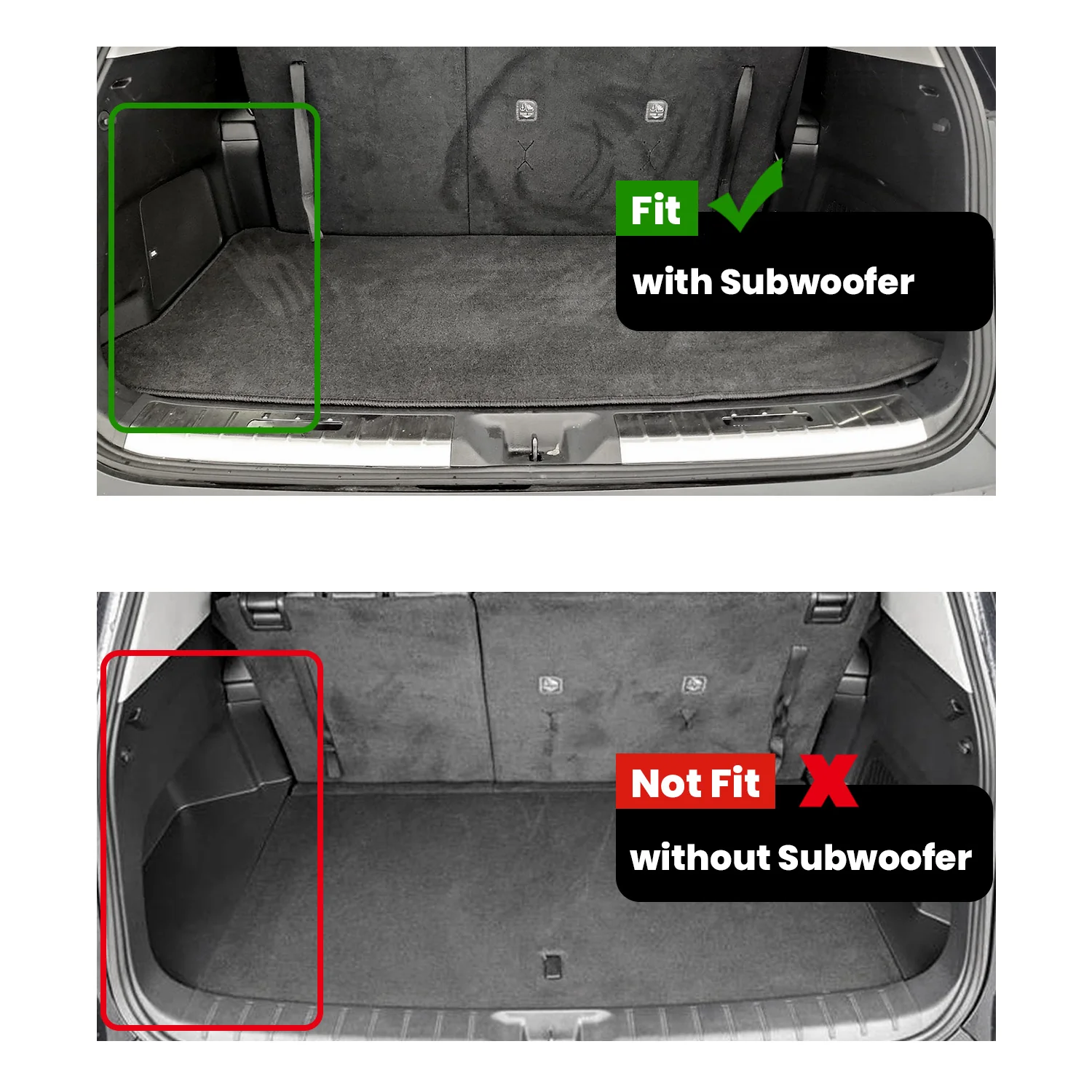 Fit for 2024-2026 Toyota Grand Highlander Floor Mats or Cargo Mat, Fit Gas & Hybrid, Not fit 2024 Toyota Grand Highlander XLE 7-seater - Image 2