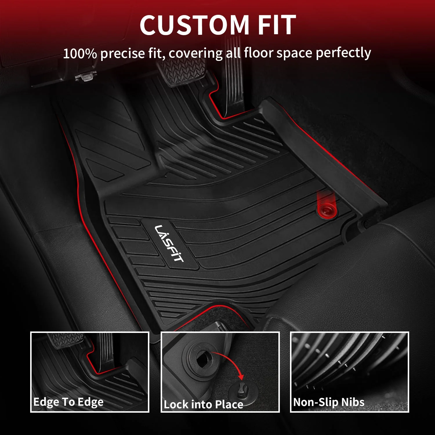 Fit for 2024-2026 Toyota Grand Highlander Floor Mats or Cargo Mat, Fit Gas & Hybrid, Not fit 2024 Toyota Grand Highlander XLE 7-seater - Image 3