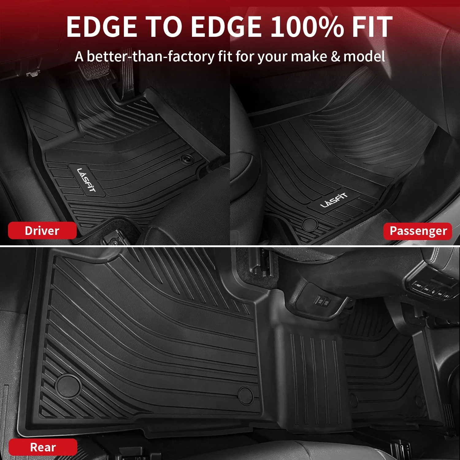 Fit for 2024-2026 Toyota Grand Highlander Floor Mats or Cargo Mat, Fit Gas & Hybrid, Not fit 2024 Toyota Grand Highlander XLE 7-seater - Image 5