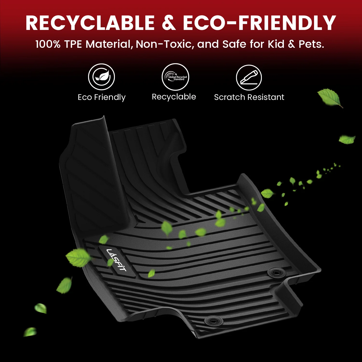 Fit for 2020-2026 Toyota Highlander Floor Mats or Cargo Mat, Fit Gasoline & 8 Seats Only, Not for Grand Highlander - Image 8