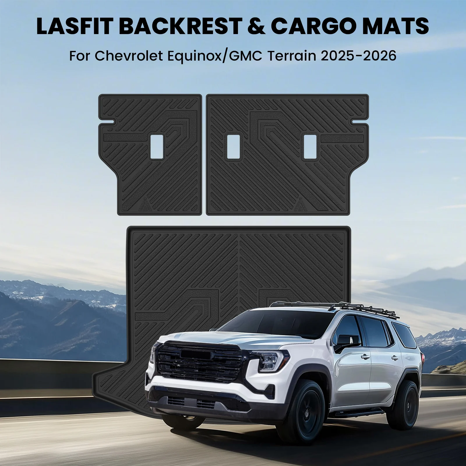 Fit for 2025-2026 GMC Terrain Floor Mats or Seatback & Cargo Mat - Image 16
