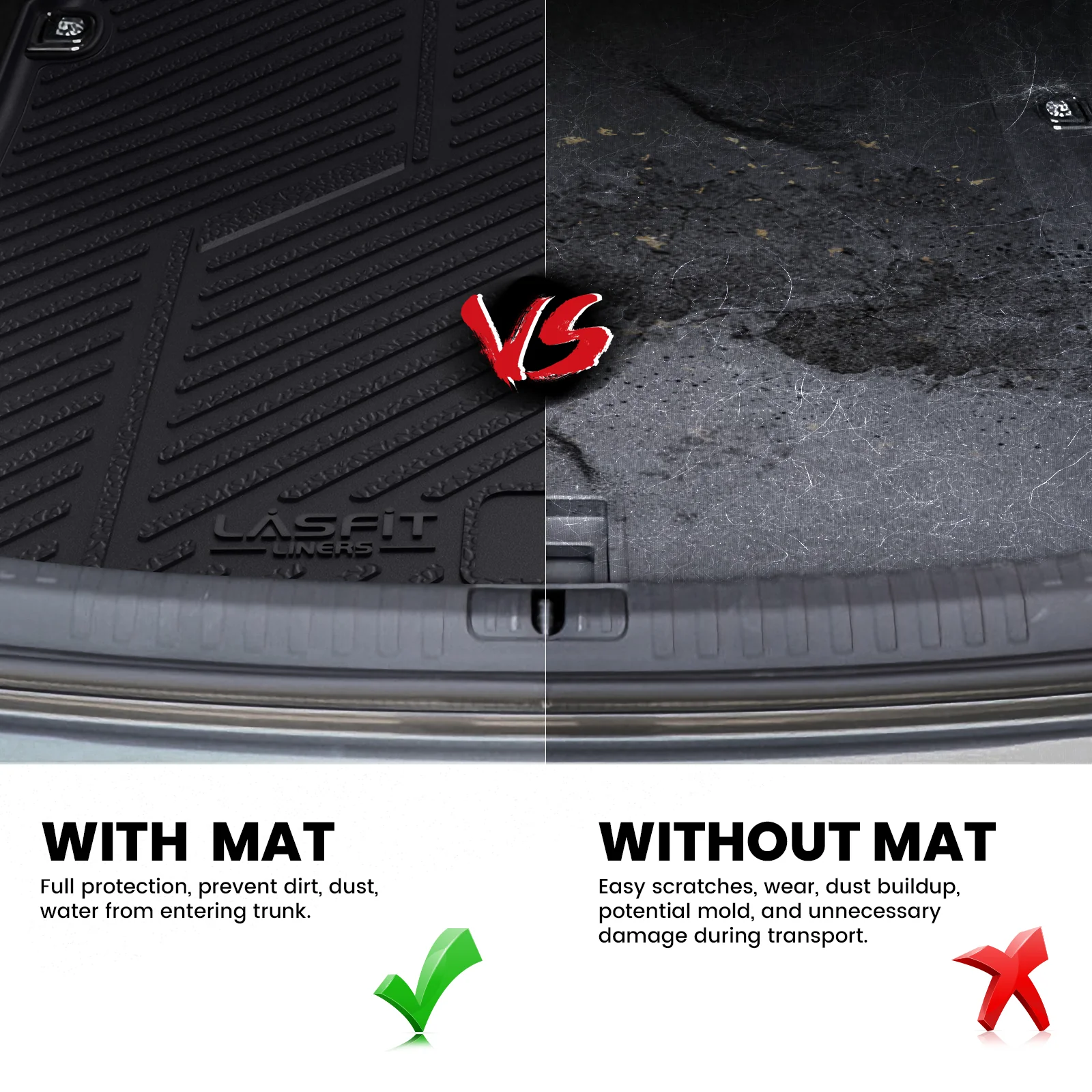 Fit for 2025-2026 Audi A5 / S5 Floor Mats or Cargo Mat, Don't Fit 2025 Audi A5 Old Body - Image 15