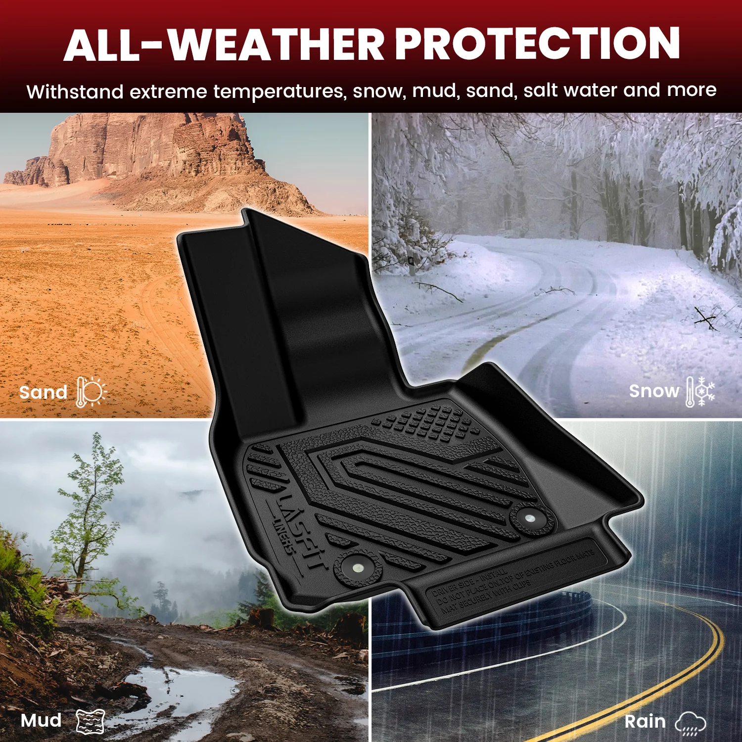 Fit for 2025-2026 BMW X3 Floor Mats or Seatback & Cargo Mats - Image 3