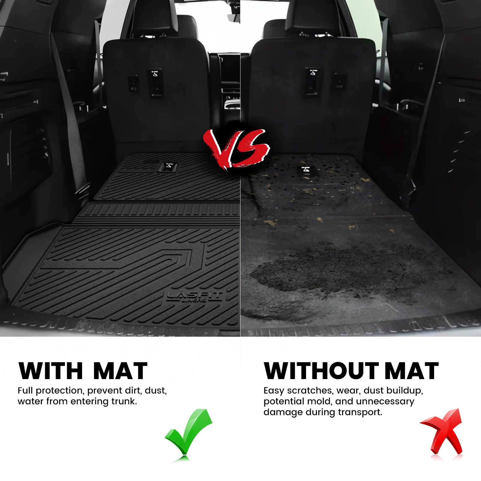 Fit for 2025-2026 Buick Enclave Floor Mats or Seatback & Cargo Mat - Image 17
