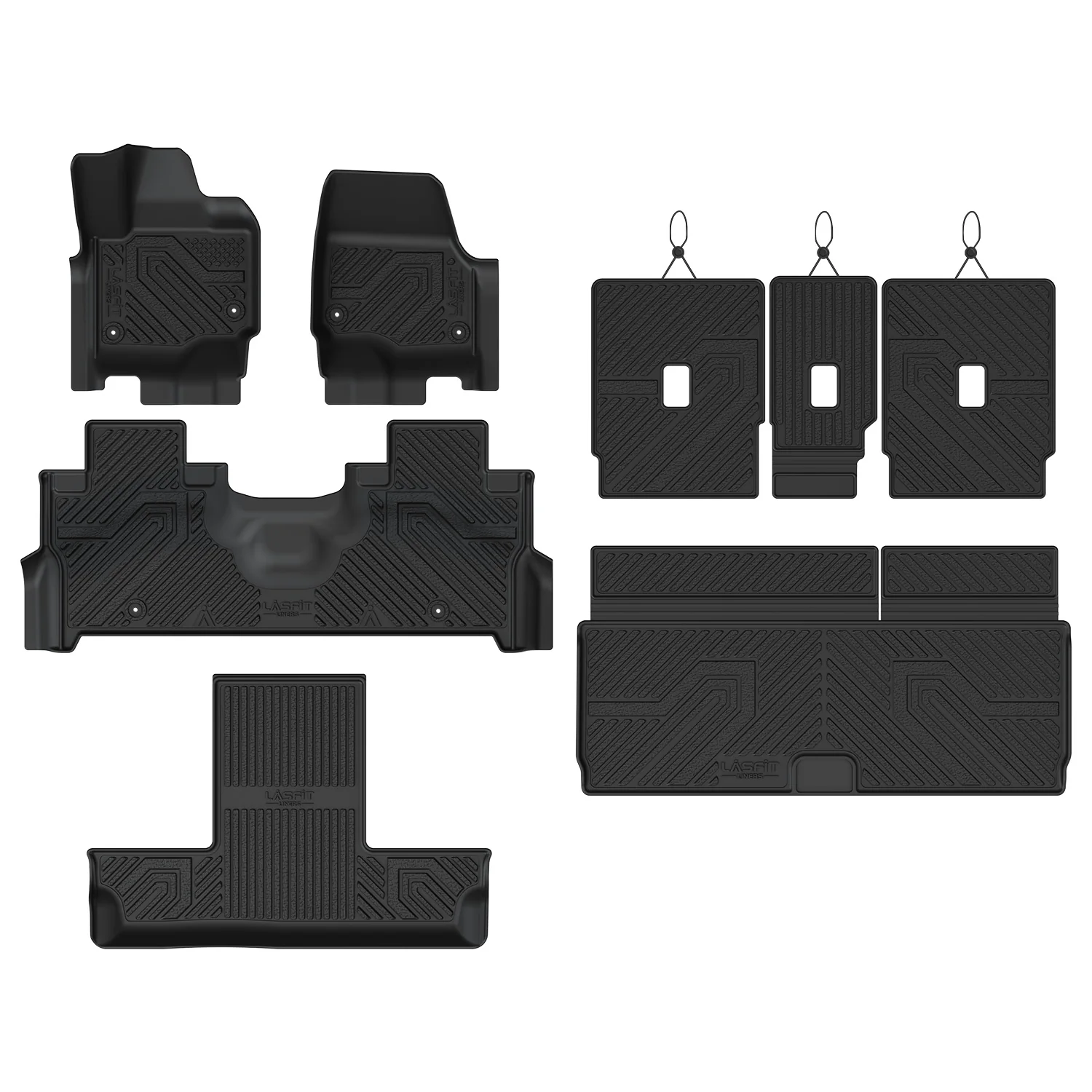 Fit for 2025-2026 Ford Expedition / Expedition Max Floor Mats or Seatback & Cargo Mats - Image 25