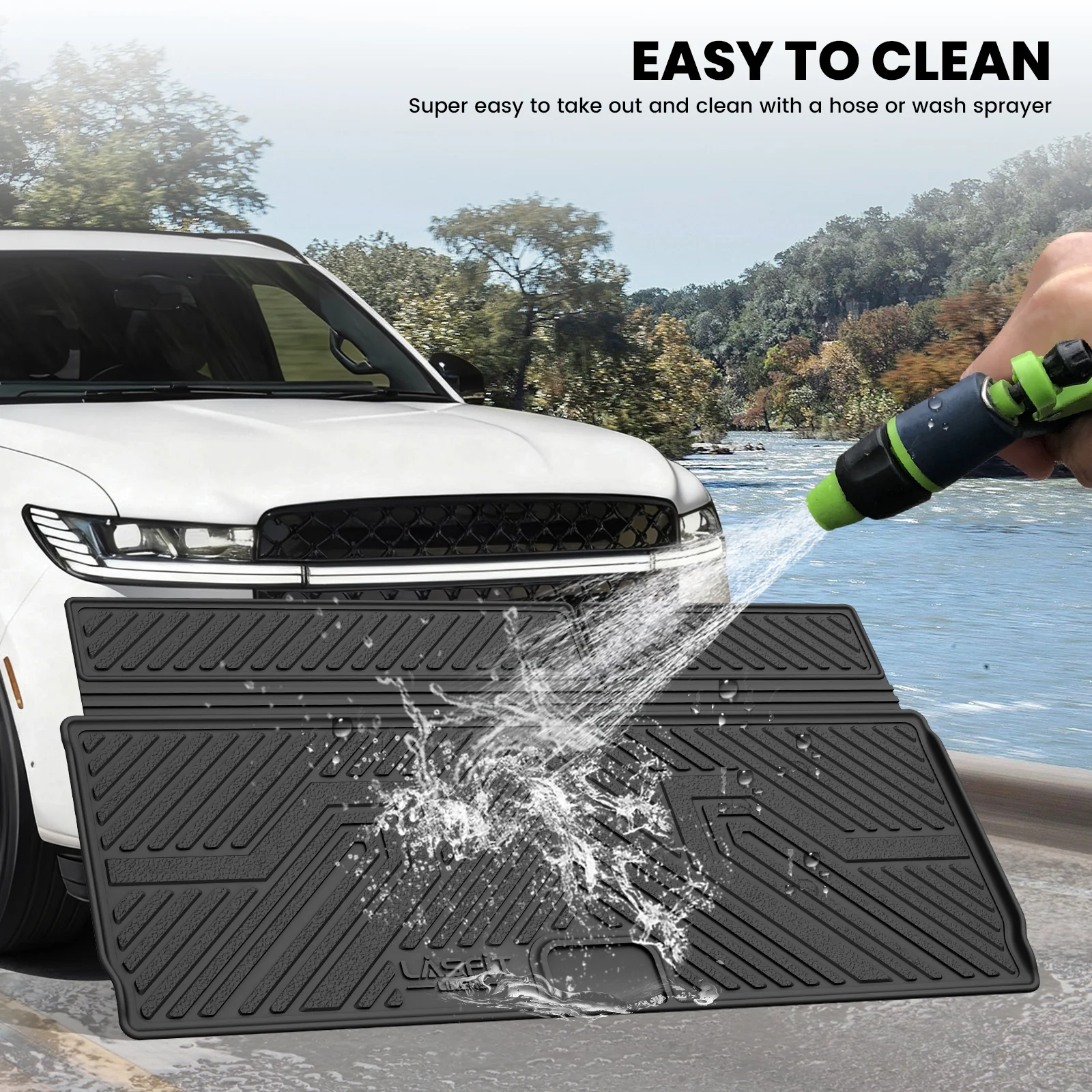 Fit for 2025-2026 Ford Expedition / Expedition Max Floor Mats or Seatback & Cargo Mats - Image 37