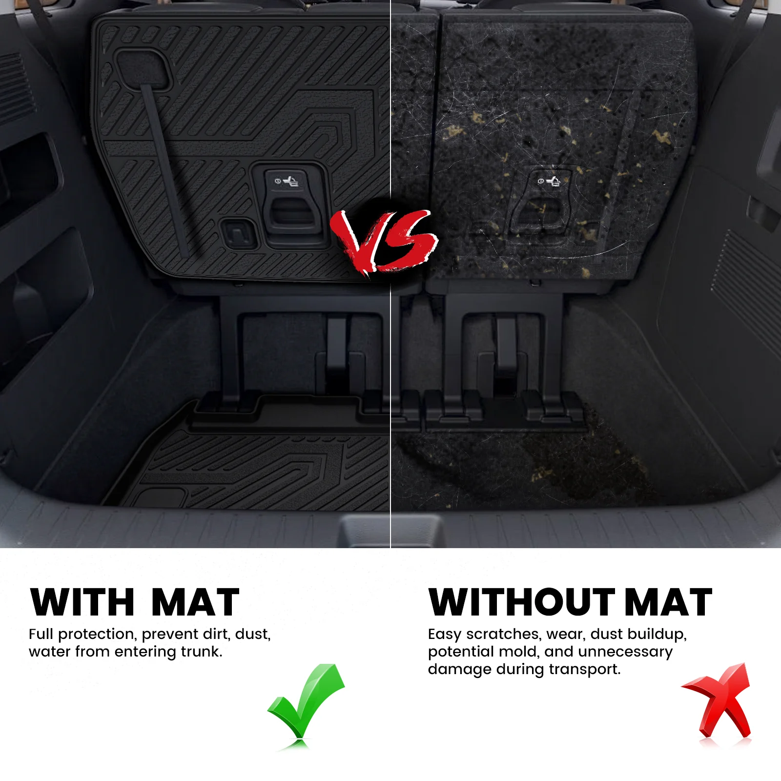 Fit for 2022-2026 Kia Carnival / Carnival Hybrid Floor Mats or Seatback & Cargo Mats - Image 15