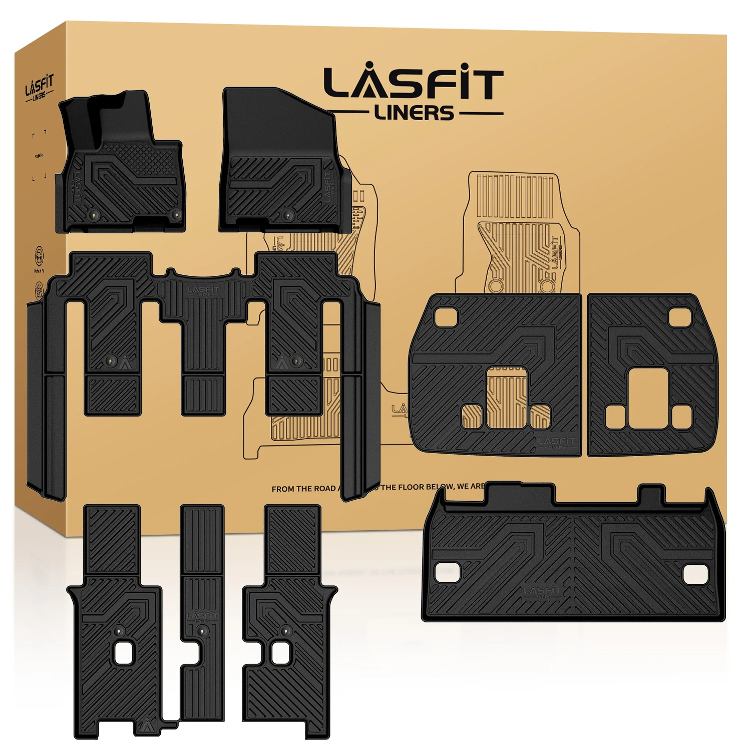 Fit for 2022-2026 Kia Carnival / Carnival Hybrid Floor Mats or Seatback & Cargo Mats - Image 25