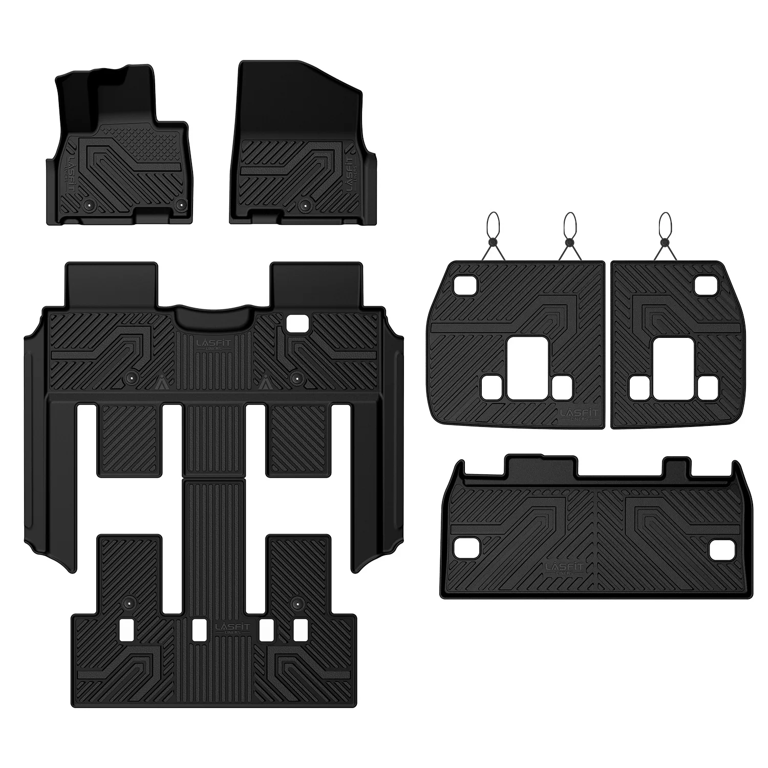 Fit for 2022-2026 Kia Carnival / Carnival Hybrid Floor Mats or Seatback & Cargo Mats - Image 26
