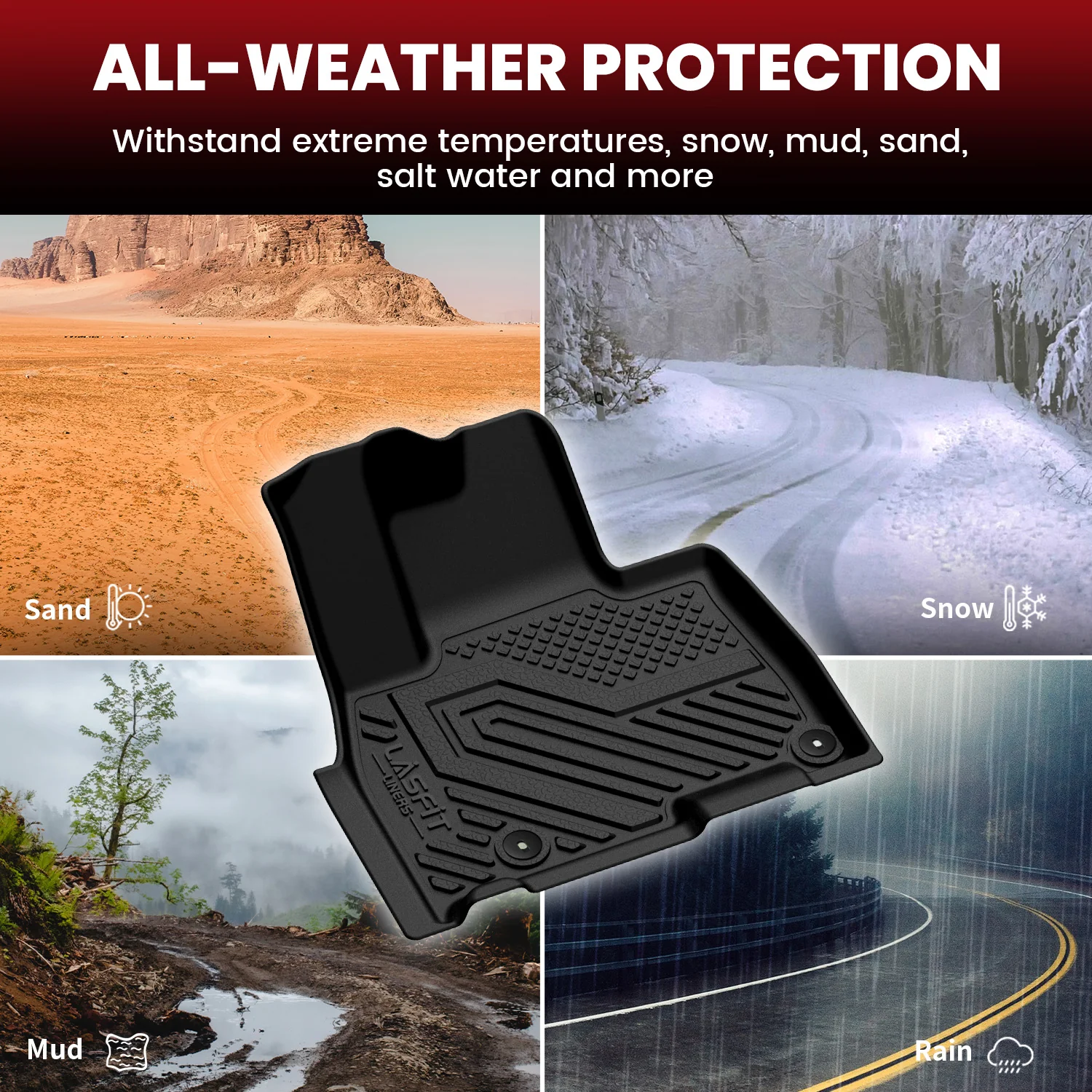 Fit for 2022-2026 Kia Carnival / Carnival Hybrid Floor Mats or Seatback & Cargo Mats - Image 29