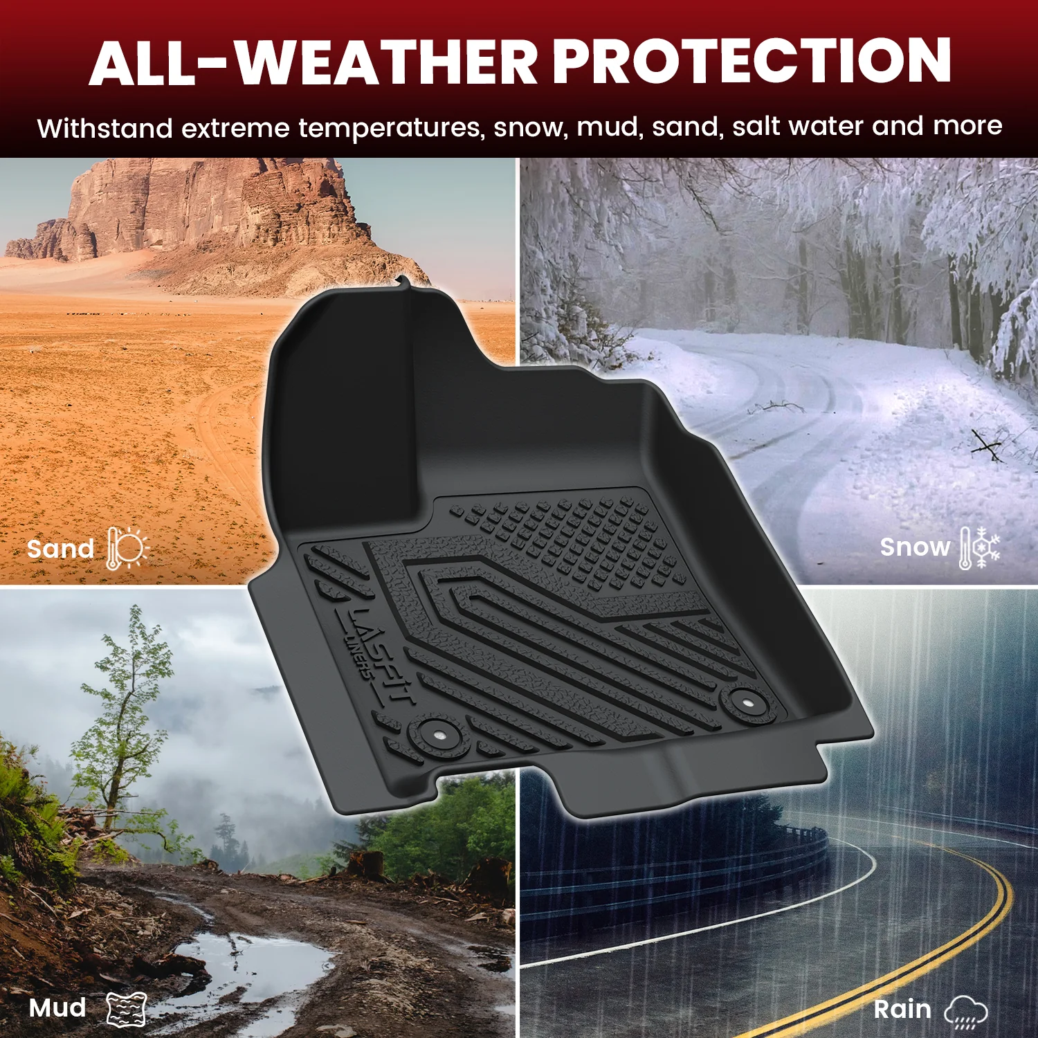 Fit for 2025-2026 Nissan Murano Floor Mats or Cargo & Seatback Mats - Image 6