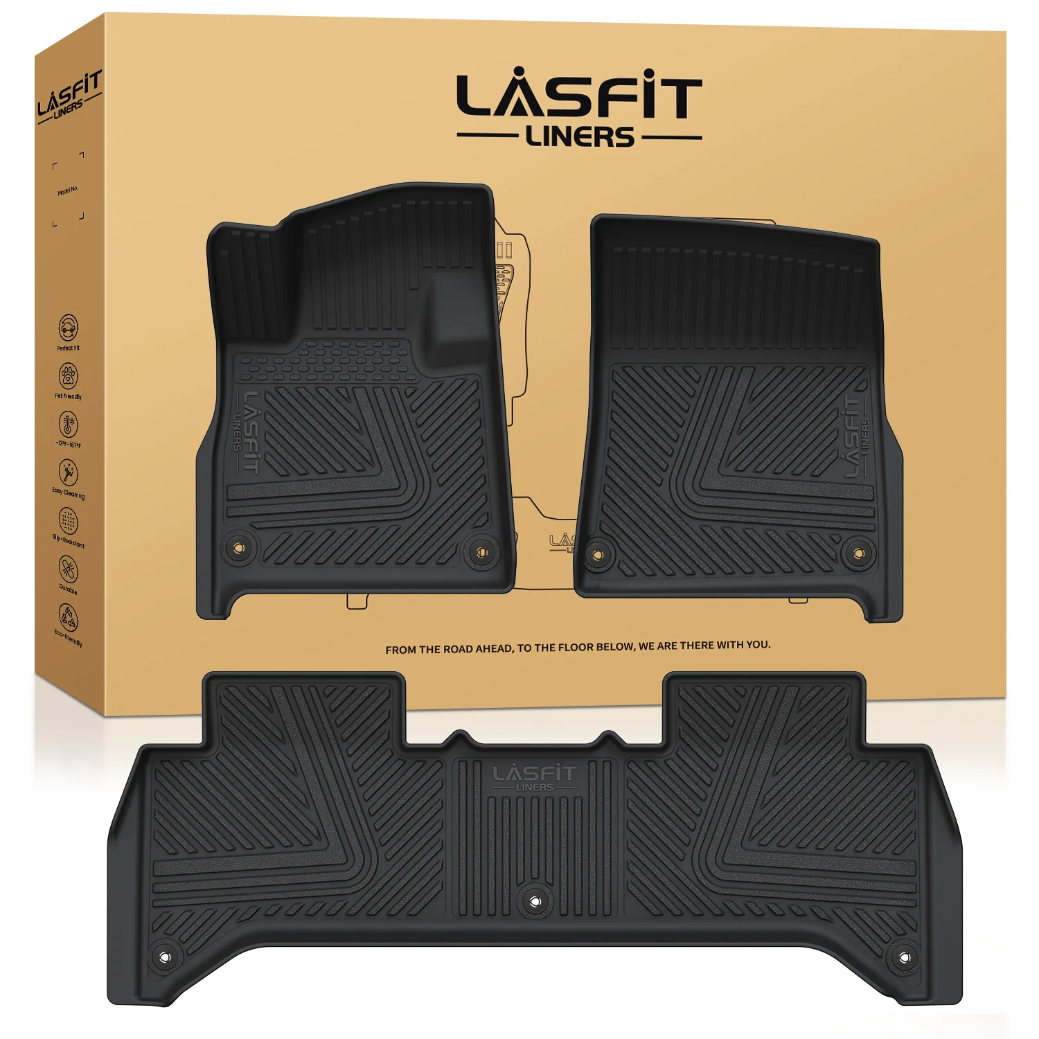 Fit for 2025-2026 Rivian R1T Floor Mats - Image 8