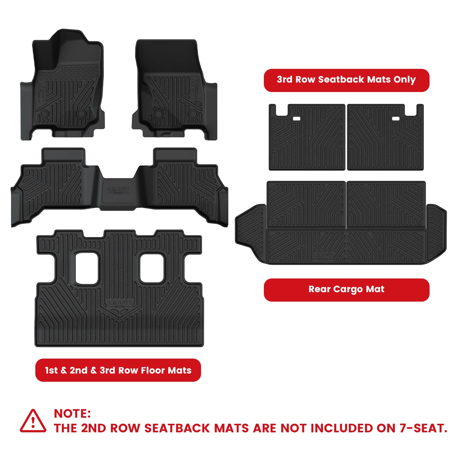 Fit for 2025-2026 Toyota 4Runner Floor Mats or Seatback Mat or Cargo Mat - Image 12
