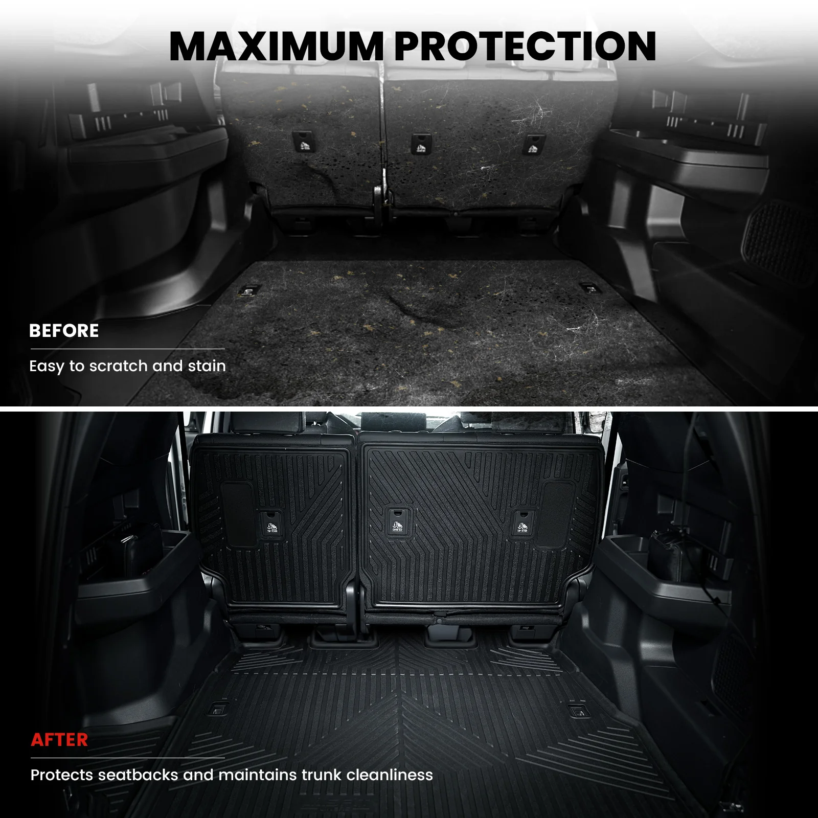 Fit for 2025-2026 Toyota 4Runner Floor Mats or Seatback Mat or Cargo Mat - Image 36