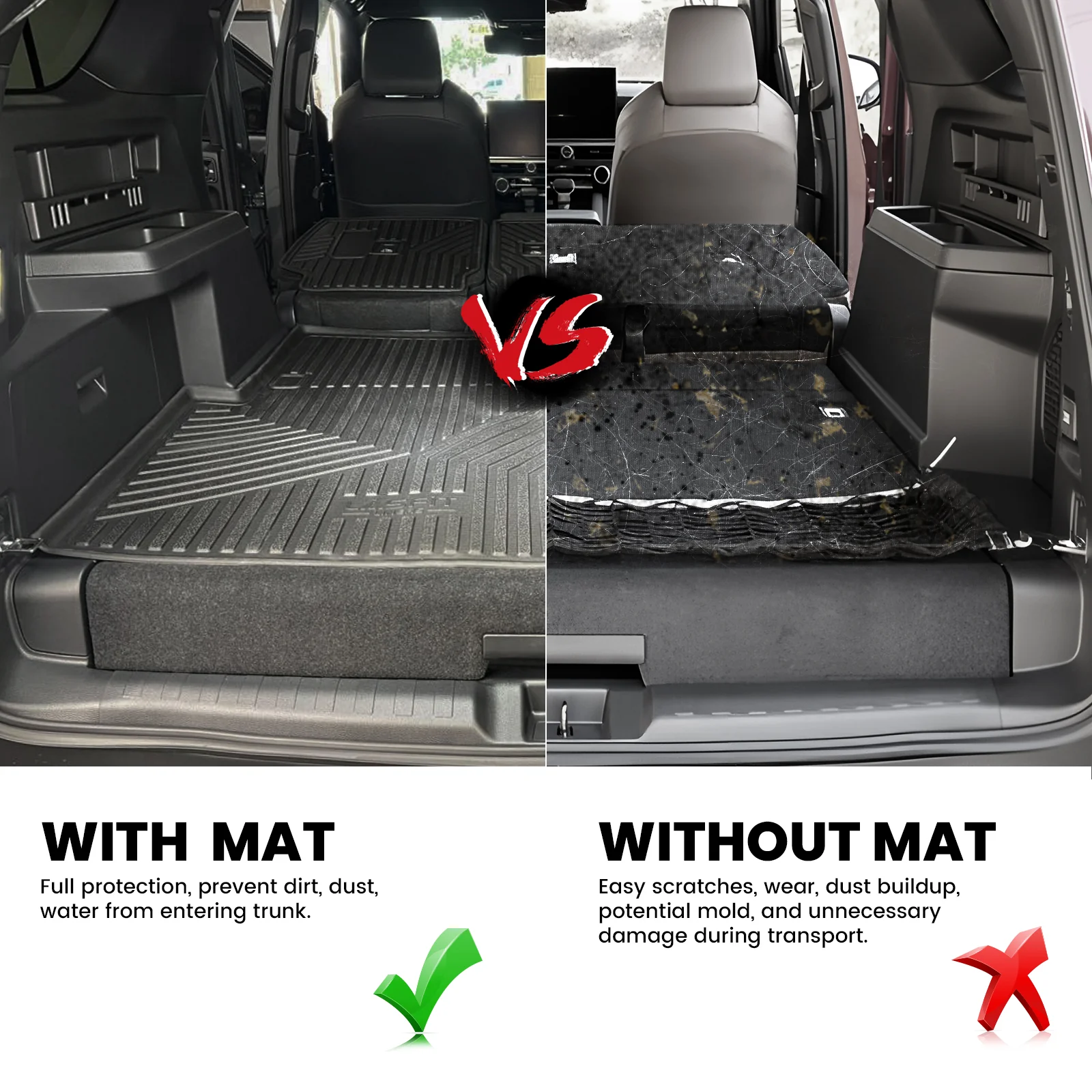 Fit for 2025-2026 Toyota 4Runner Floor Mats or Seatback Mat or Cargo Mat - Image 76