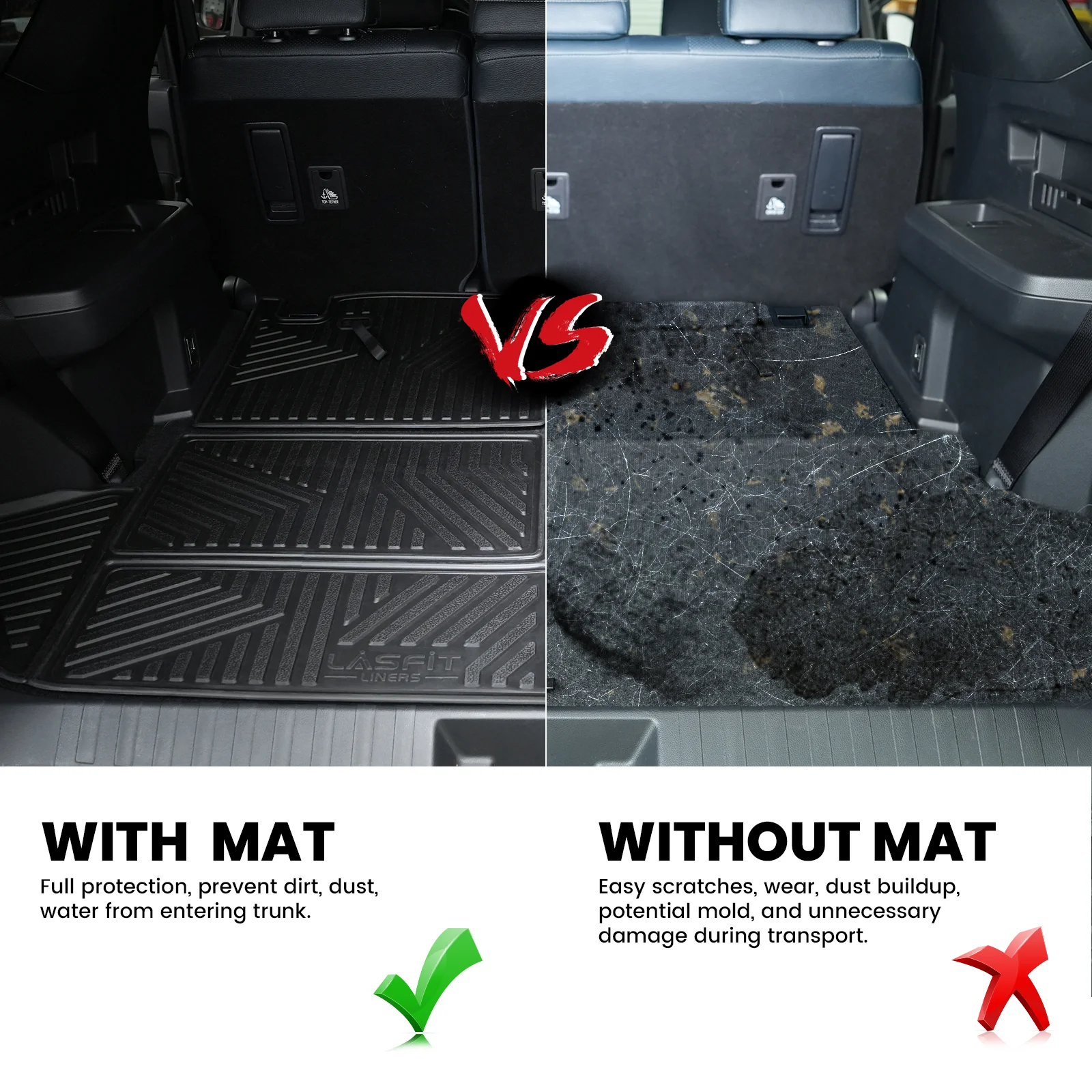 Fit for 2025-2026 Toyota 4Runner Floor Mats or Seatback Mat or Cargo Mat - Image 96