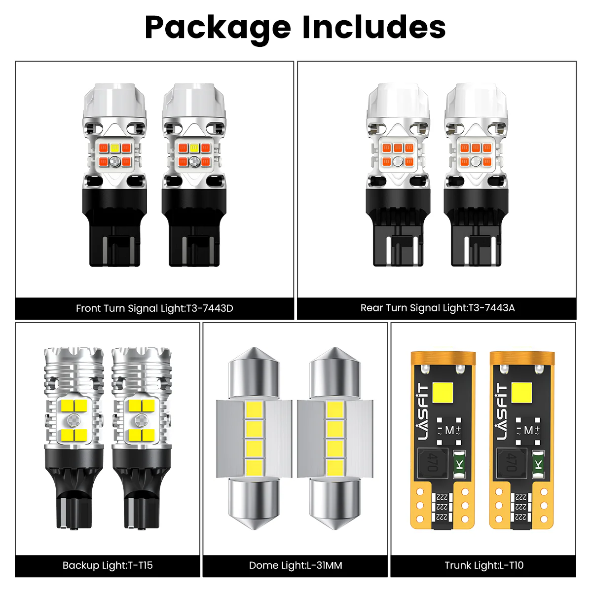 Fit for 2025-2026 Toyota Camry LED Bulbs Upgrade | Tested and Verified - Image 2
