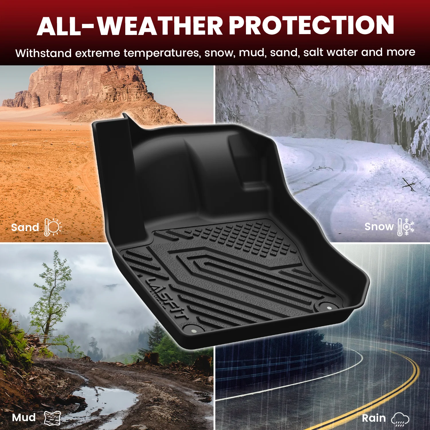 Fit for 2025-2026 Volkswagen Tiguan Floor Mats or Seatback & Cargo Mats - Image 7