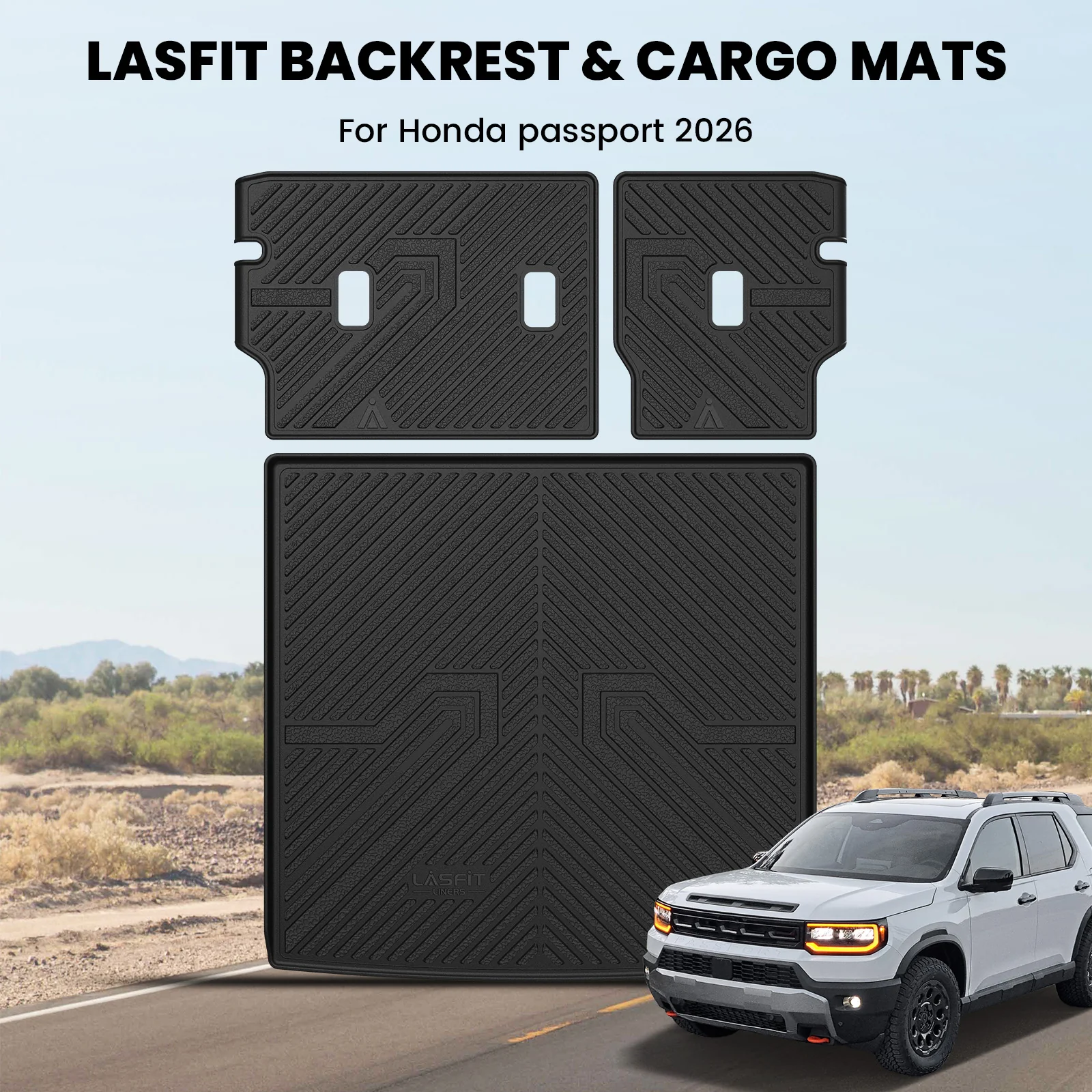 Fit for 2026 Honda Passport Floor Mats or Cargo Mat or Seatback Mat - Image 25