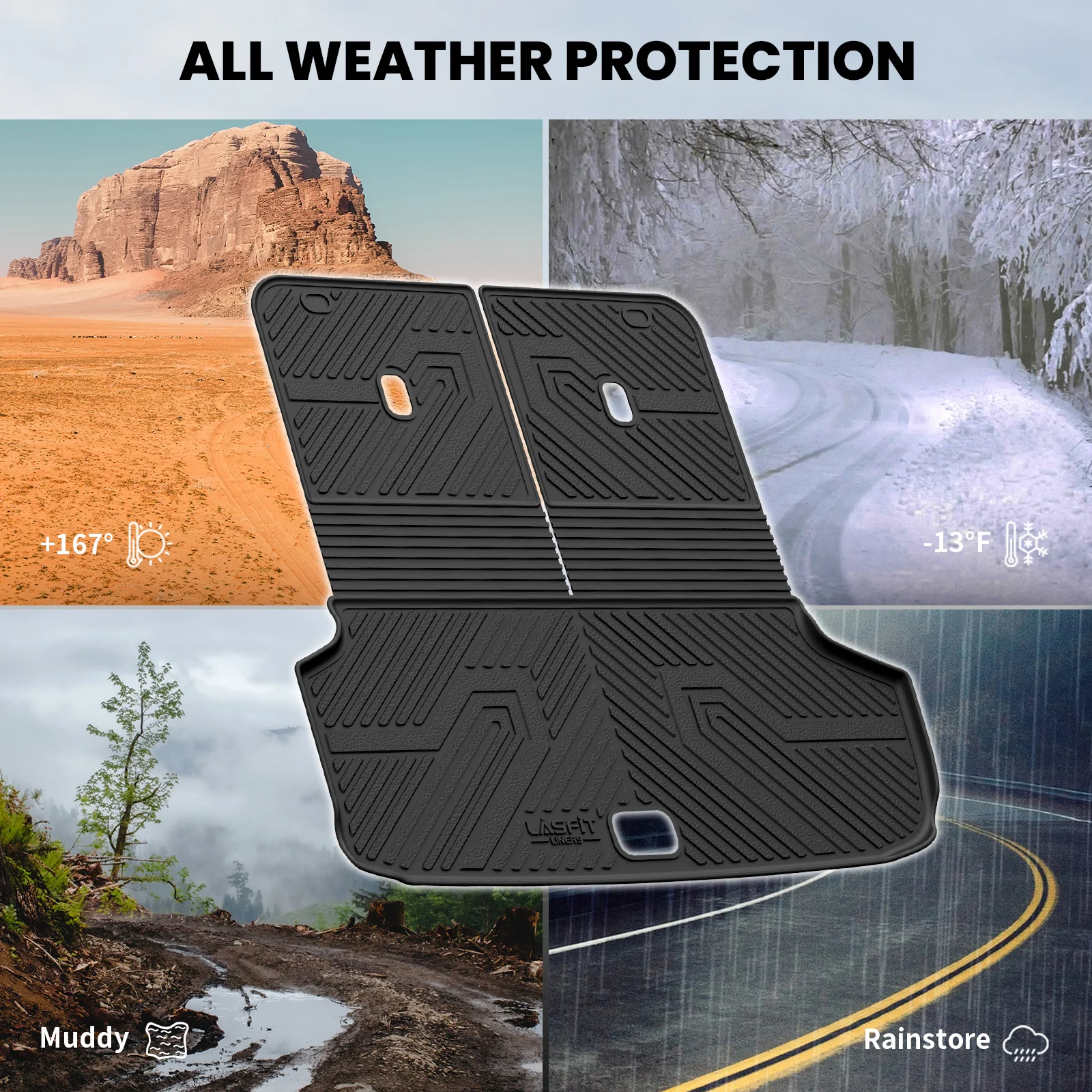 Fit for 2026 Hyundai Ioniq 9 Floor Mats or Seatback & Cargo Mat - Image 13