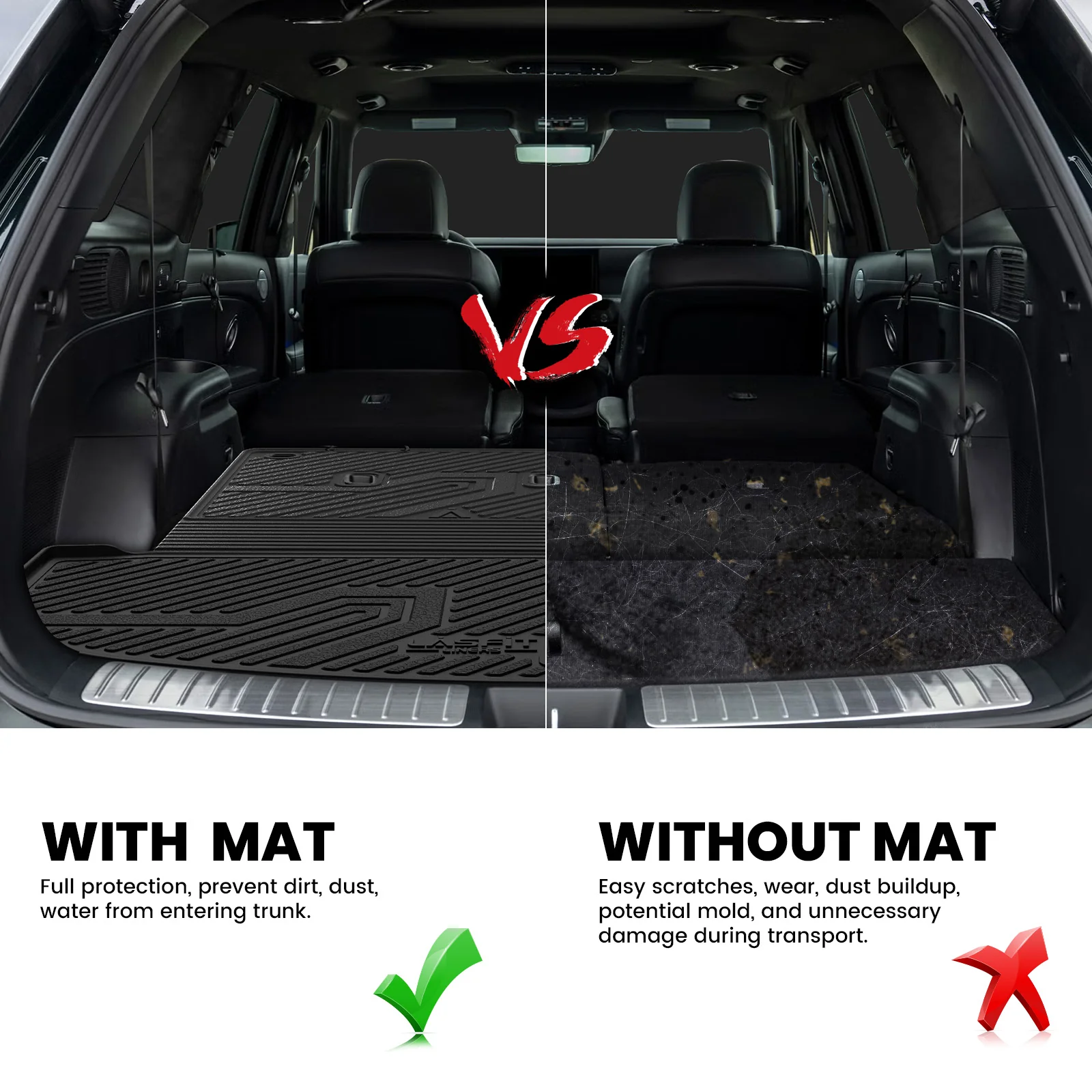 Fit for 2026 Hyundai Palisade Floor Mats or Seatback & Cargo Mat - Image 19