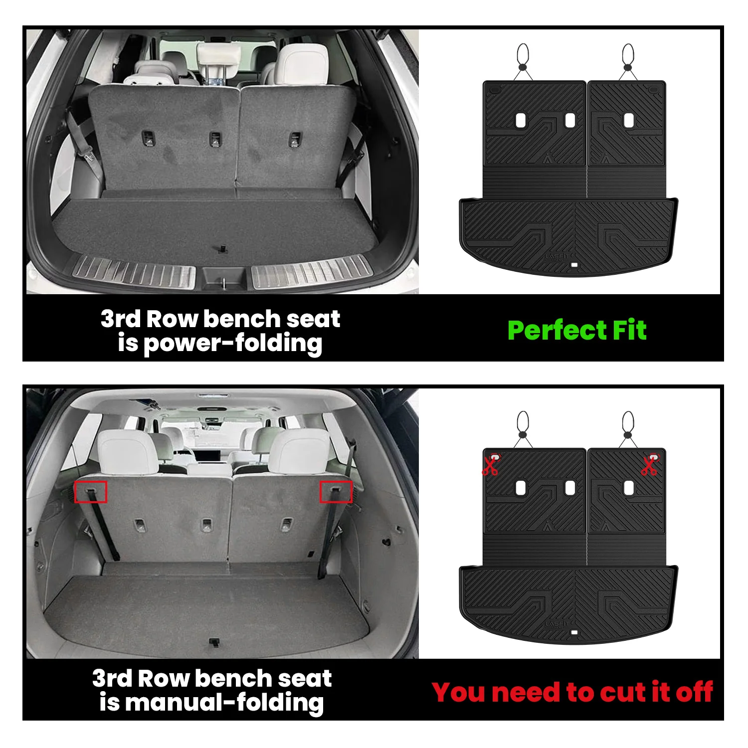 Fit for 2026 Hyundai Palisade Floor Mats or Seatback & Cargo Mat - Image 23