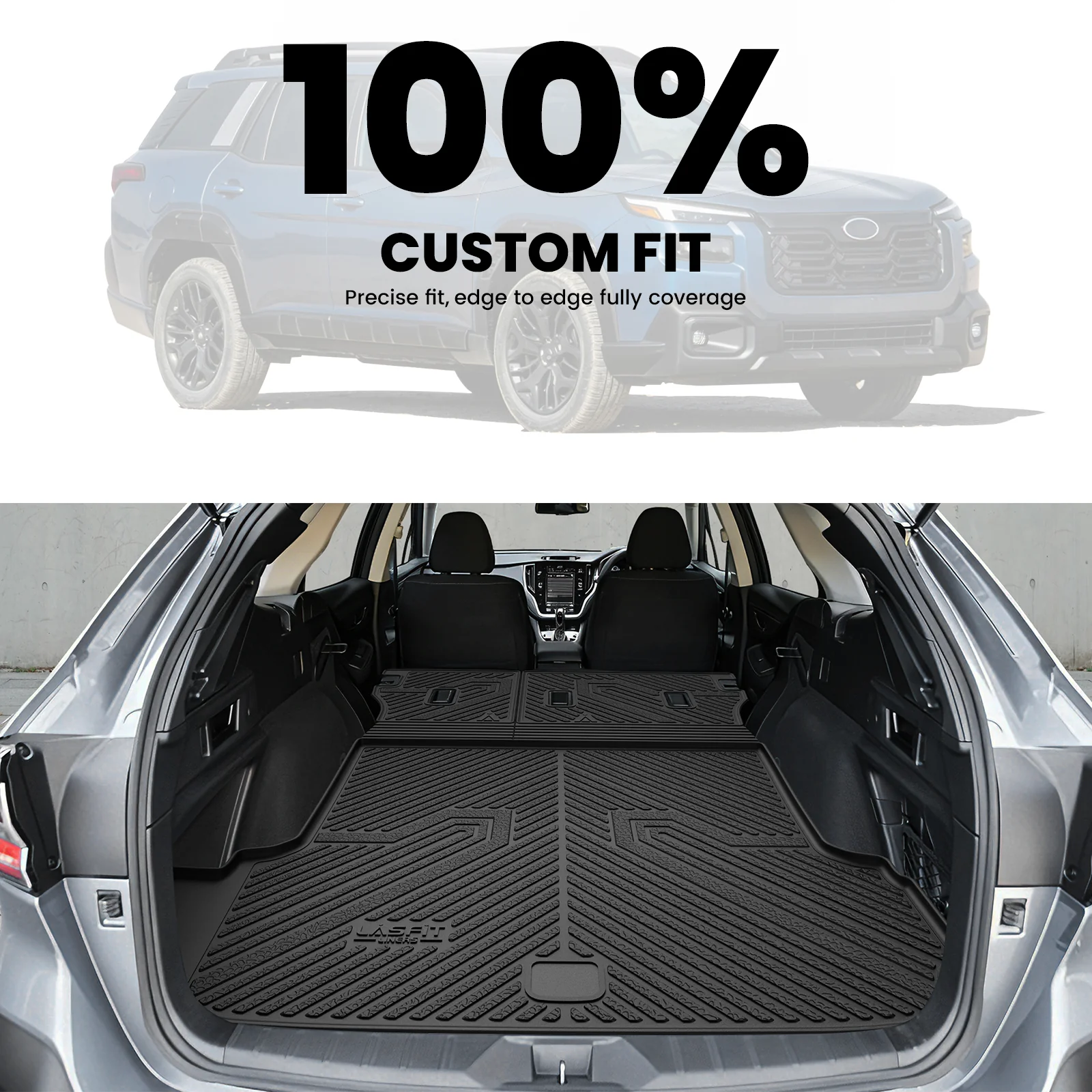 Fit for 2026 Subaru Outback Floor Mats or Seatback & Cargo Mats, Cargo Mat Fits Models Without Subwoofer Only - Image 23