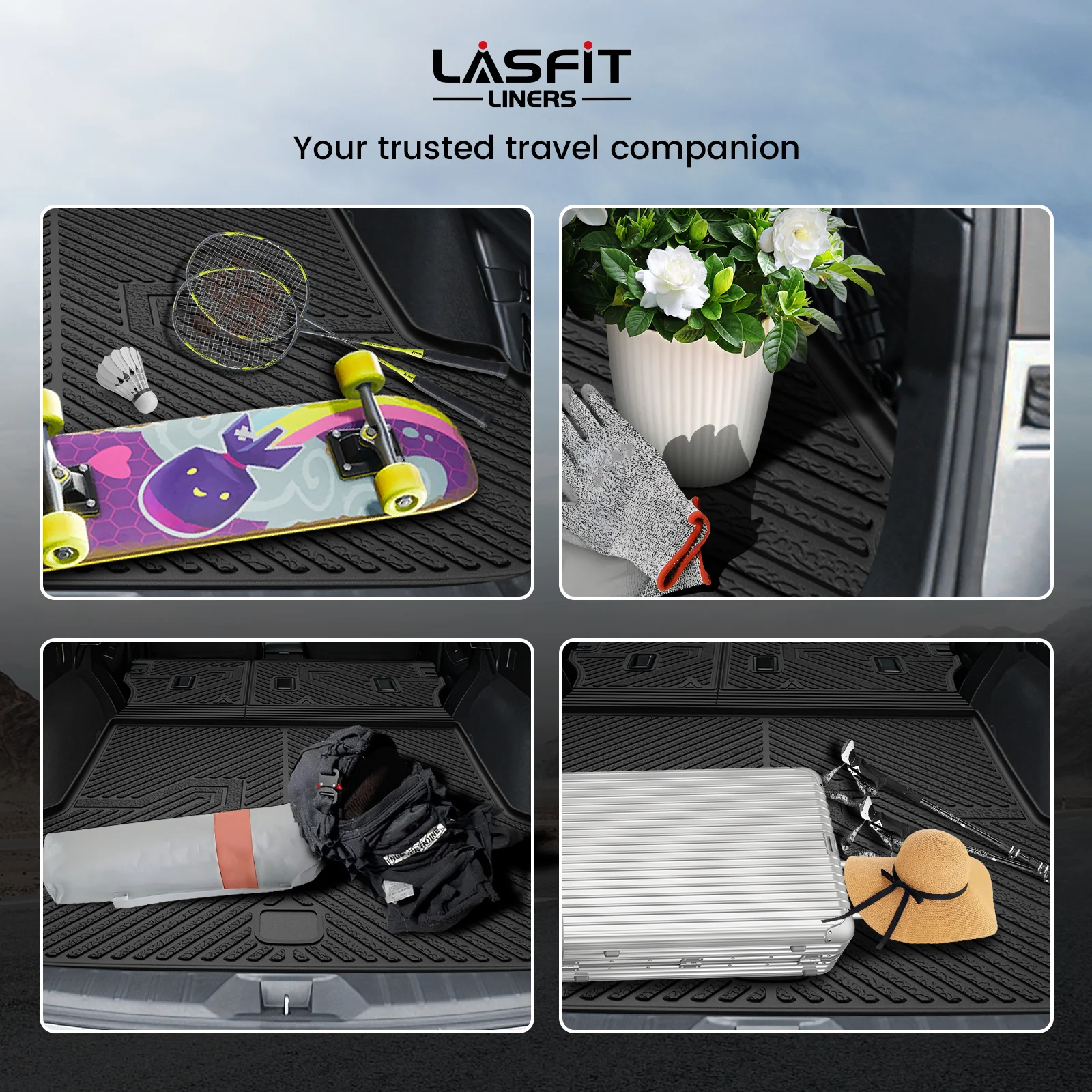 Fit for 2026 Subaru Outback Floor Mats or Seatback & Cargo Mats, Cargo Mat Fits Models Without Subwoofer Only - Image 27