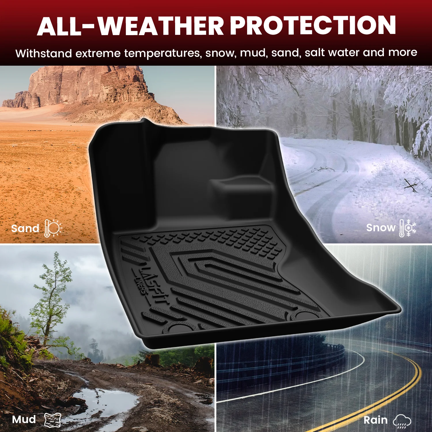 Fit for 2026 Subaru Outback Floor Mats or Seatback & Cargo Mats, Cargo Mat Fits Models Without Subwoofer Only - Image 9