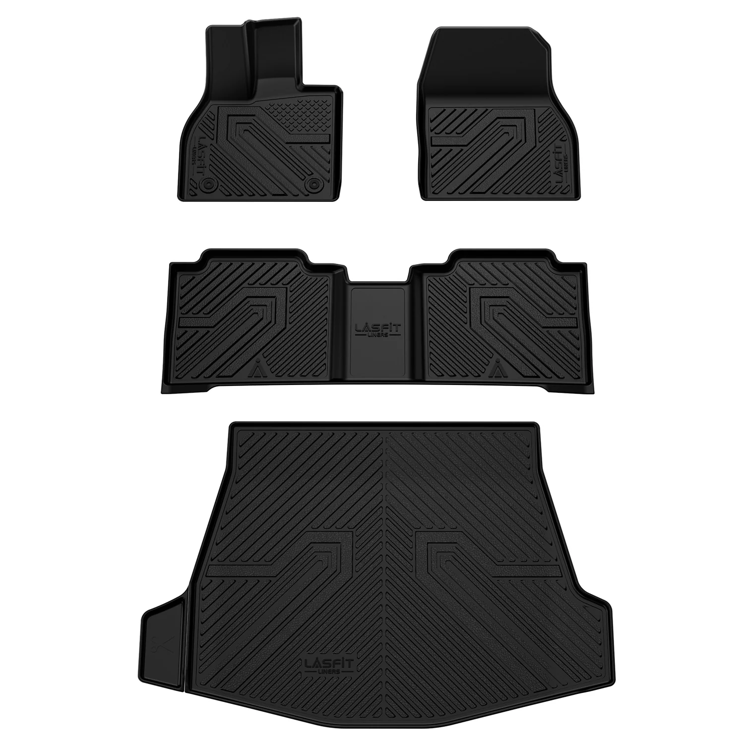 Fit for 2026 Toyota bZ Floor Mats & Cargo Mat, Not Fit Woodland