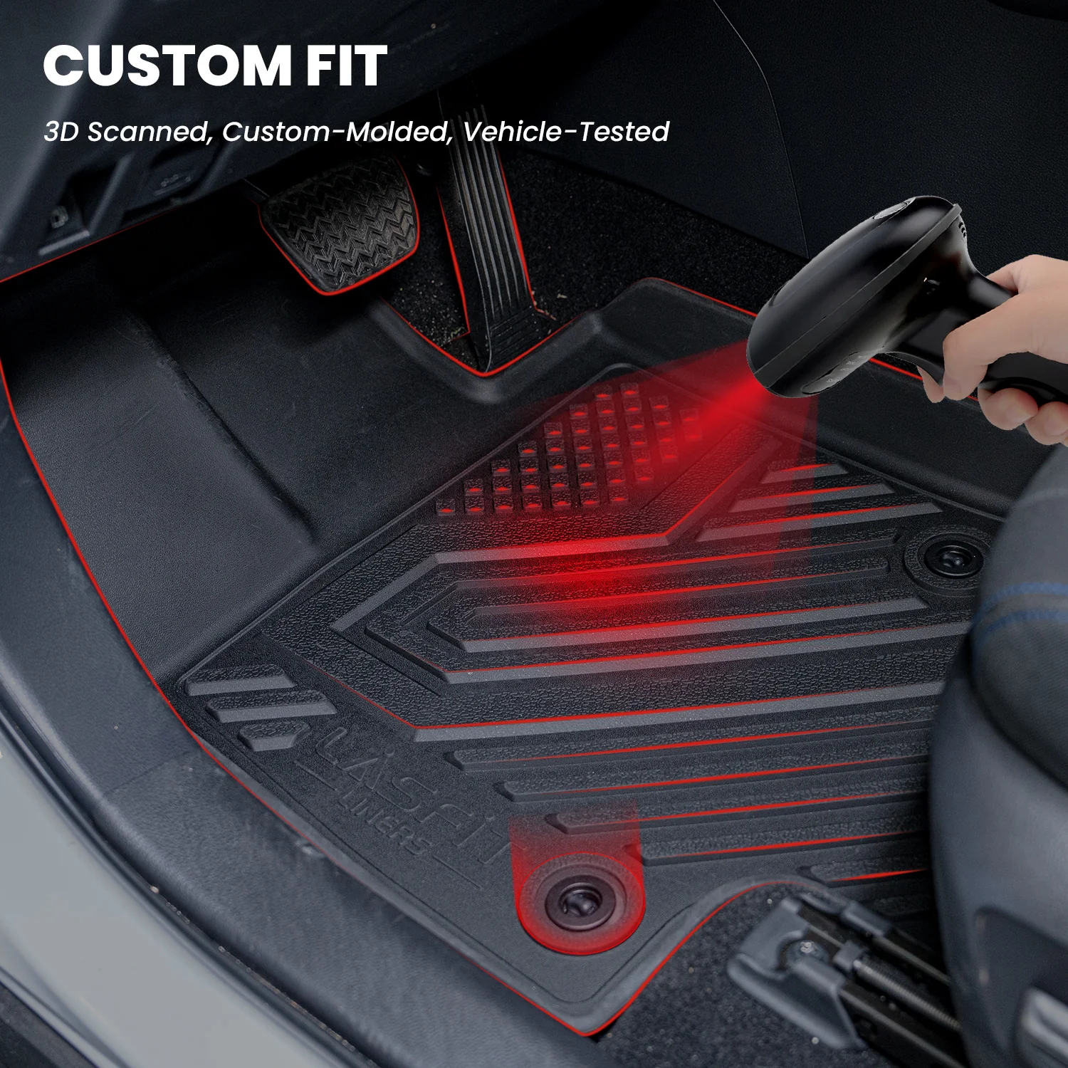 Fit for 2026 Toyota RAV4 Hybrid Floor Mats or Seatback & Cargo Mats, Not Fit Plug-in Hybrid - Image 3