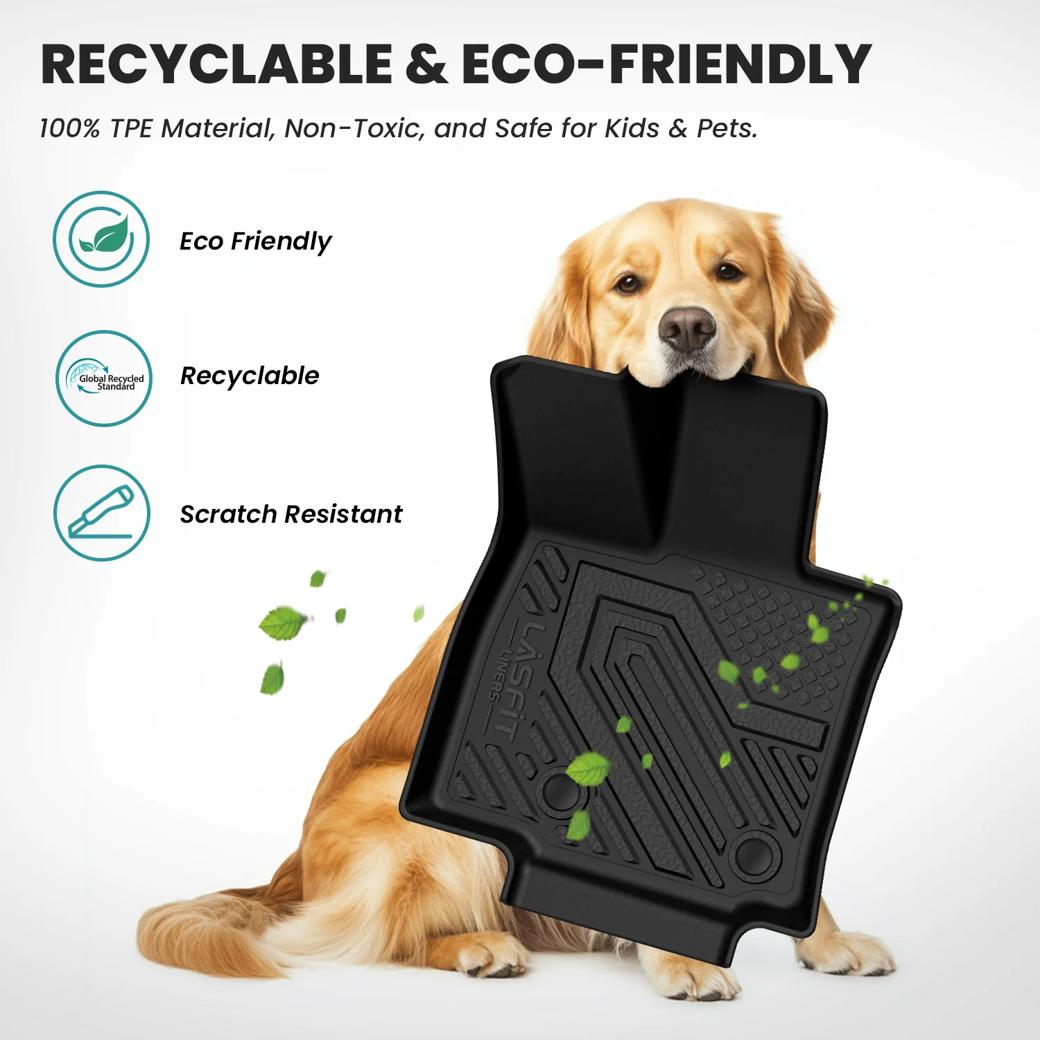 Fit for 2026 Toyota RAV4 Hybrid Floor Mats or Seatback & Cargo Mats, Not Fit Plug-in Hybrid - Image 8