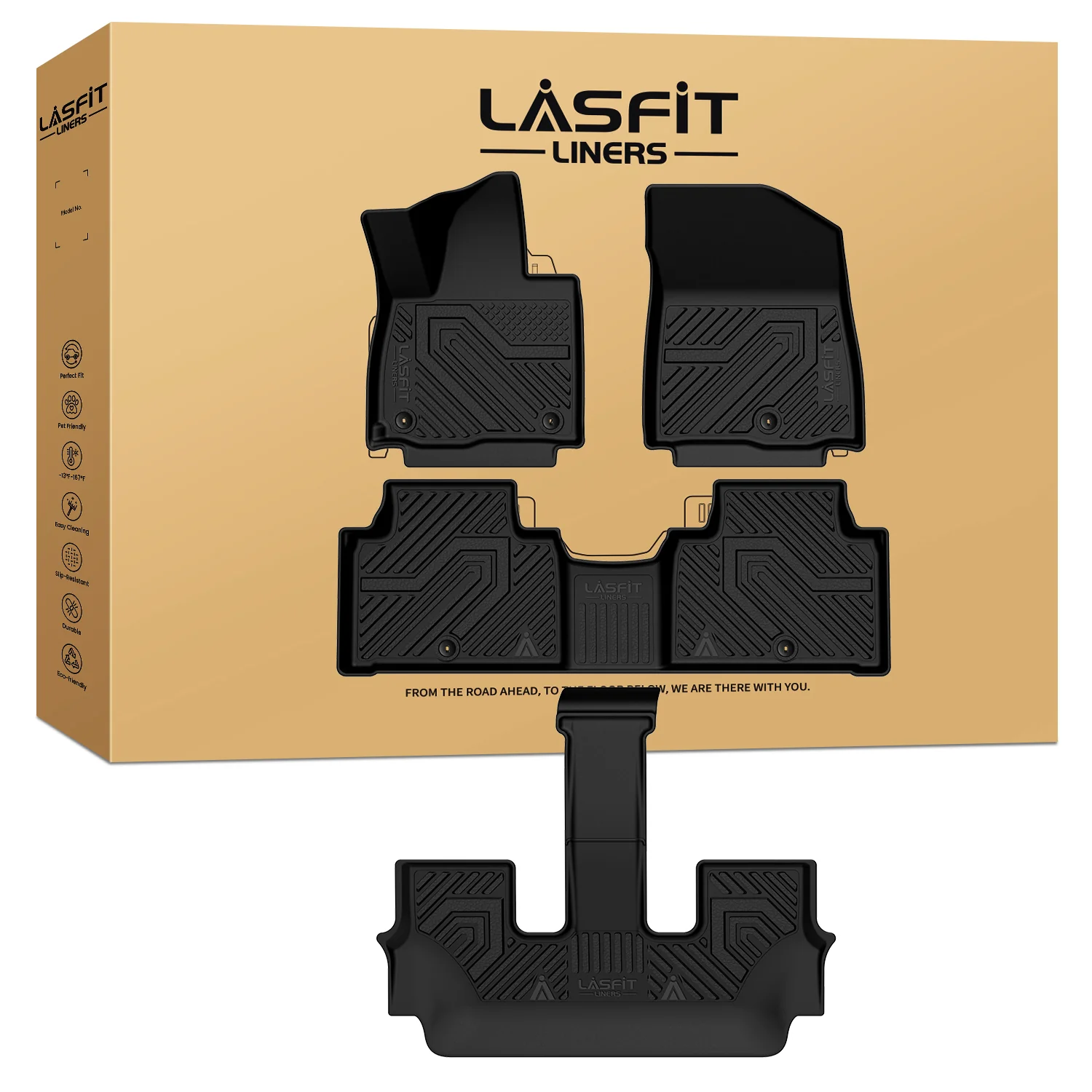 Fit for 2027 Kia Telluride Floor Mats or Seatback & Cargo & Rear Trunk Mat - Image 21