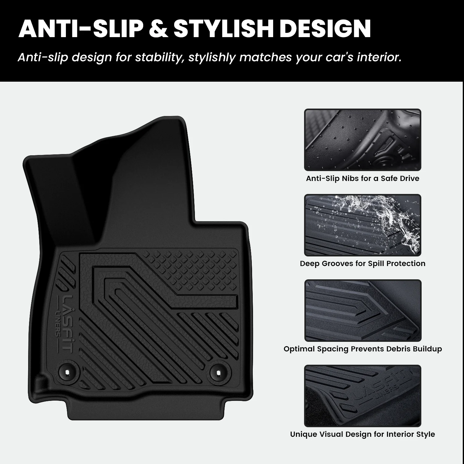 Fit for 2027 Kia Telluride Floor Mats or Seatback & Cargo & Rear Trunk Mat - Image 6