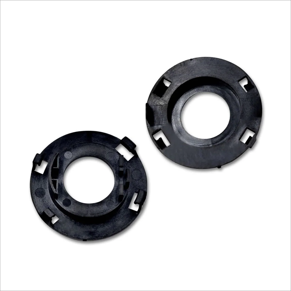 TK117 2x H7 LED Bulb Holder Adapter Retainer Fit for Hyundai Kia - Image 2