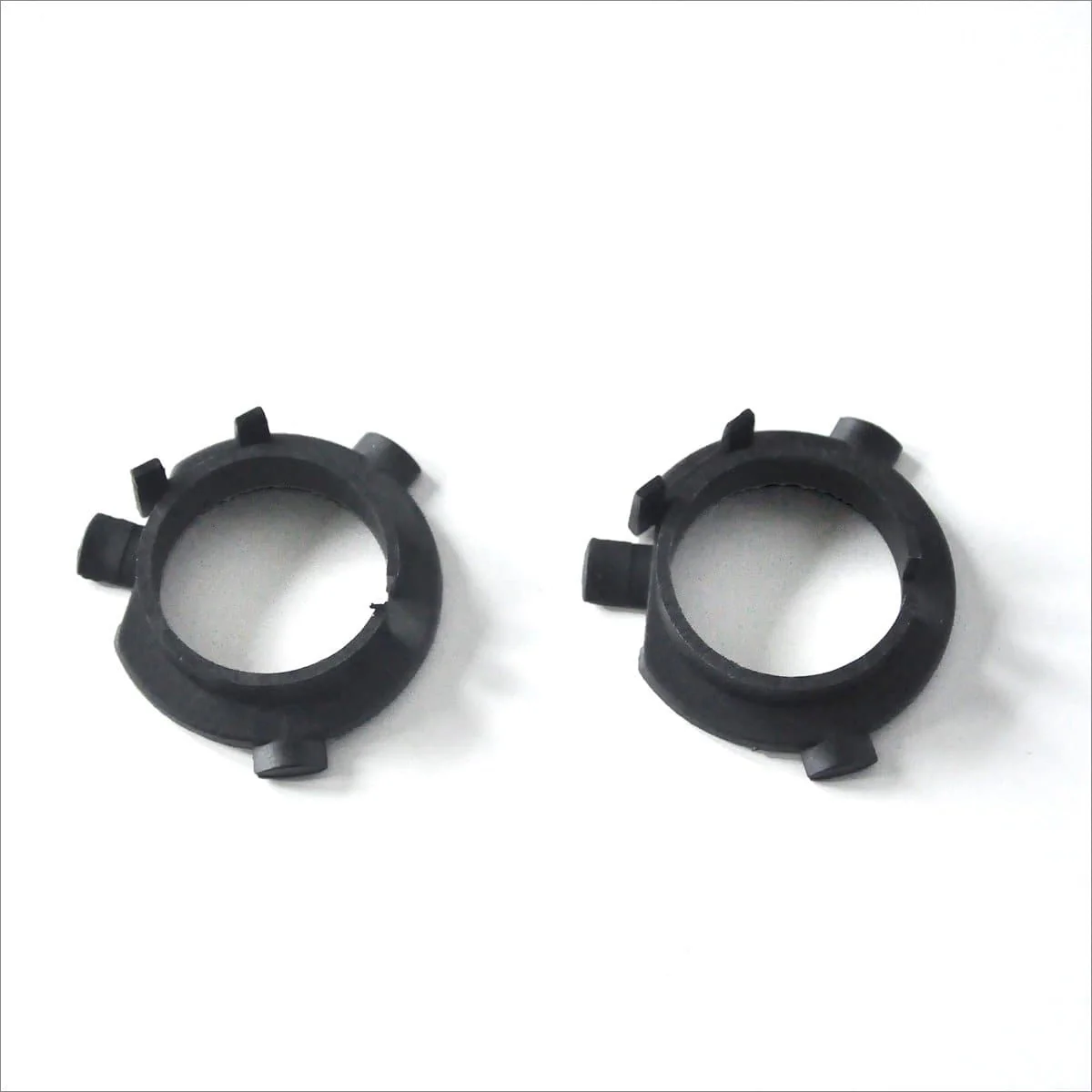 TK006 2x H7 LED Bulb Holder Adapter Fit for Kia Hyundai Mitsubishi - Image 2