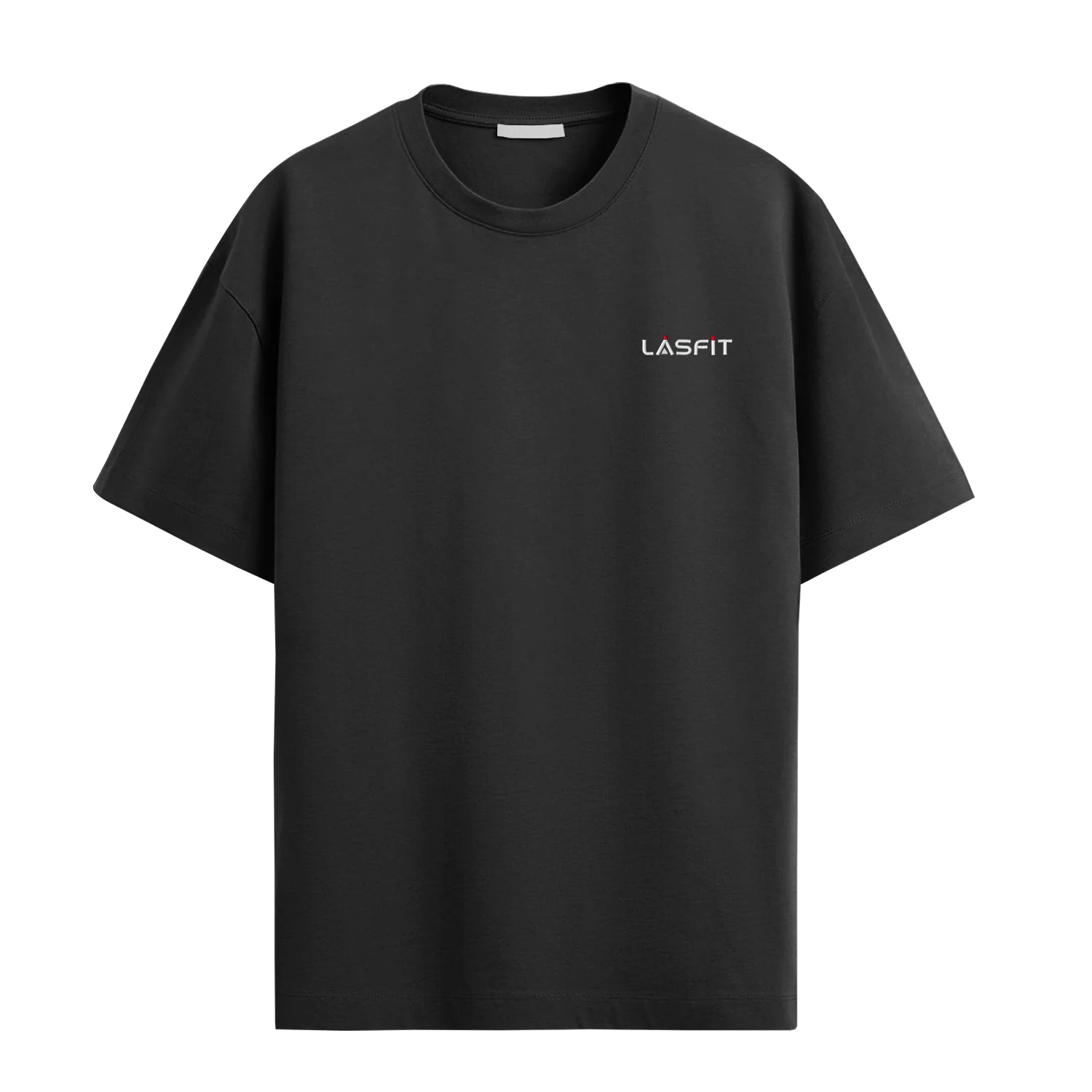 Lasfit Black Round Neck T-shirt Limited on 10th Anniversary - Image 5