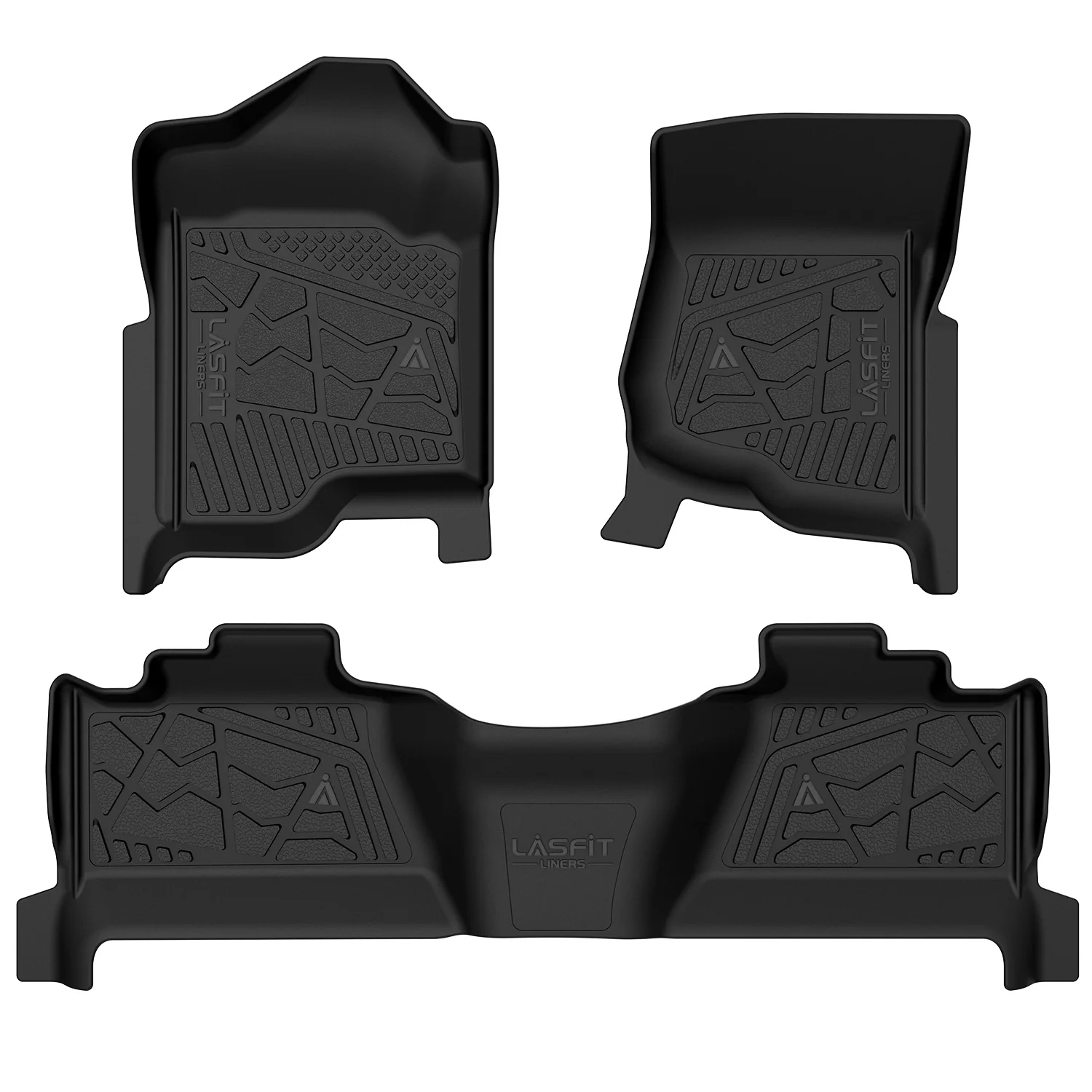 Fit for 2007-2014 Chevrolet Silverado 2500HD 3500HD Crew Cab Floor Mats, Fit Bucket Seat Only