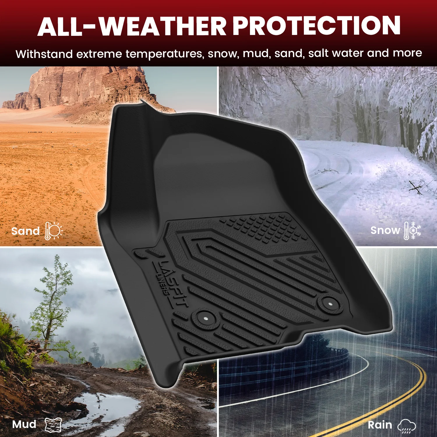 Fit for 2021-2026 Cadillac Escalade Floor Mats or Seatback & Cargo Mat, Not for ESV or 2025 Escalade IQ - Image 20