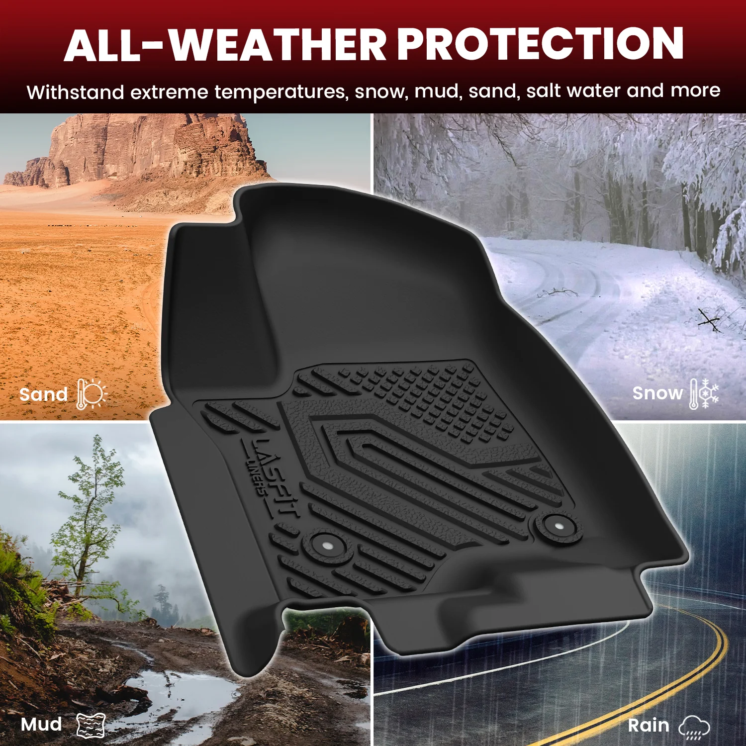 Fit for 2021-2026 Cadillac Escalade Floor Mats or Seatback & Cargo Mat, Not for ESV or 2025 Escalade IQ - Image 38