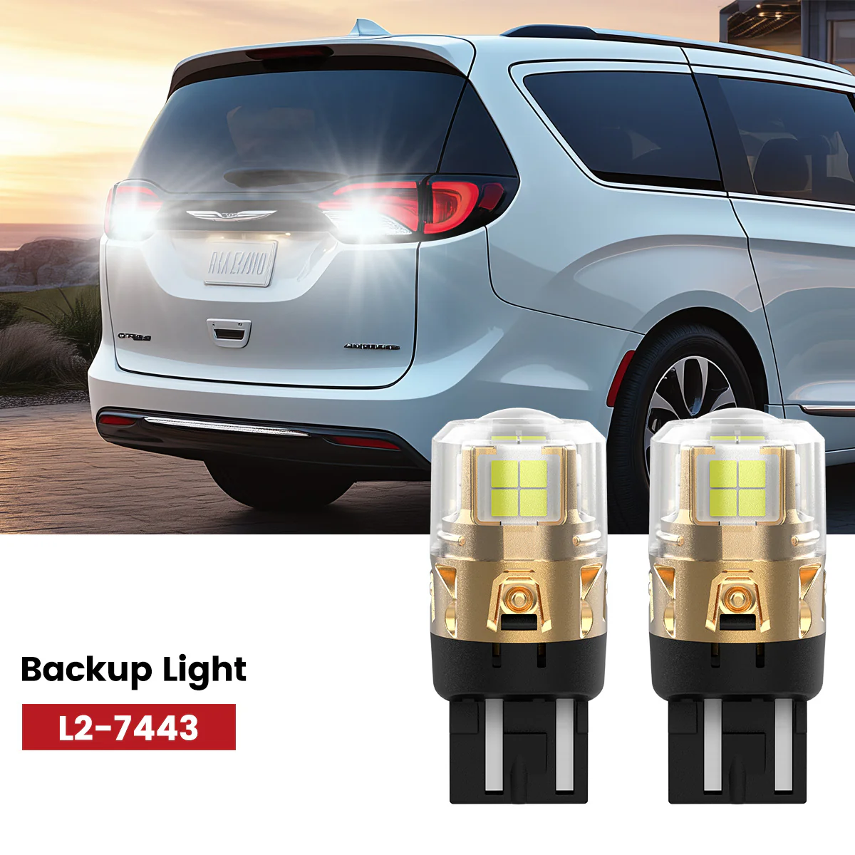 Fit for 2017-2019 Chrysler Pacifica The Brightest LED Bulbs Upgrade | Tested and Verified - Image 30